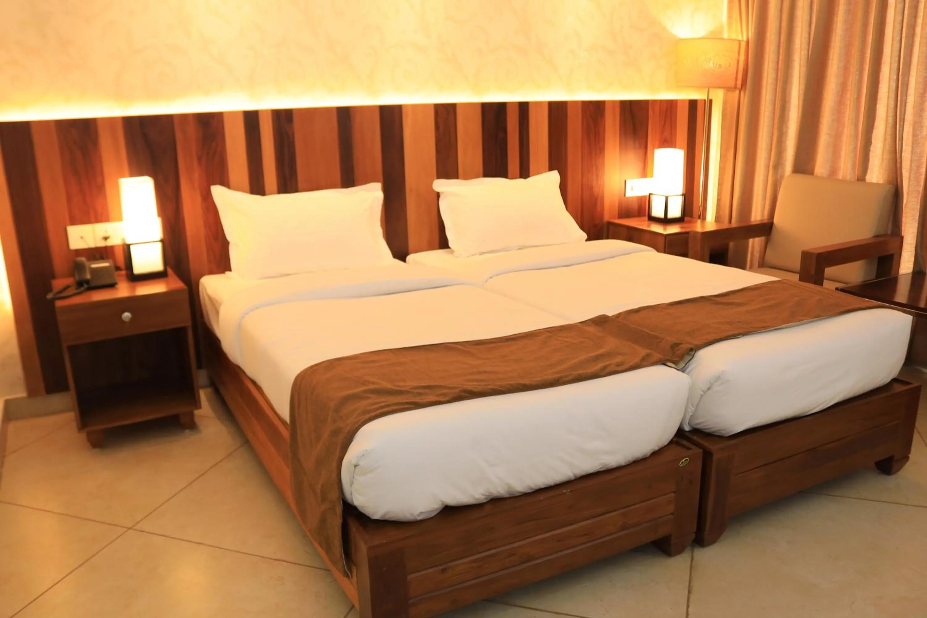 Bed in Lalys Residency