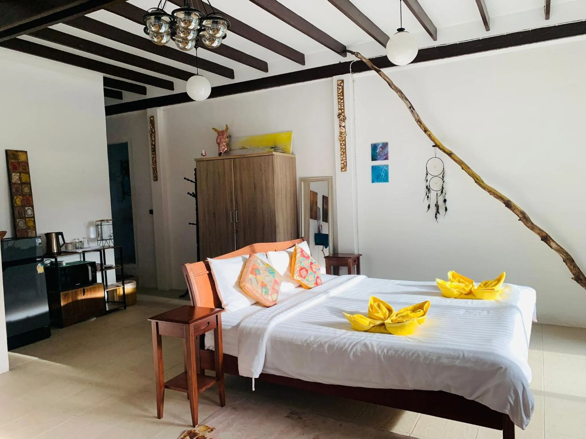 Bed in The Summer House Samui