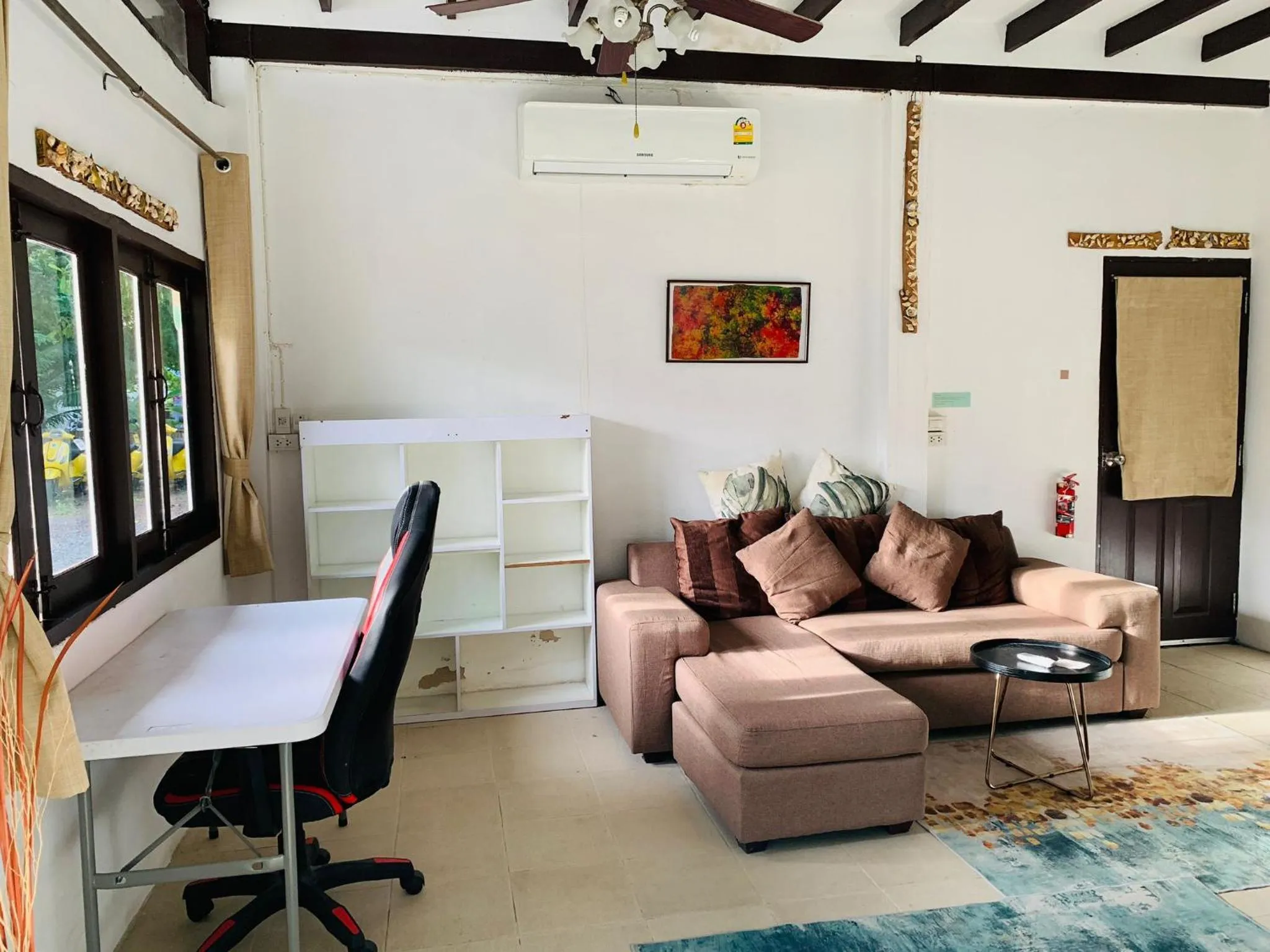 Living room in The Summer House Samui