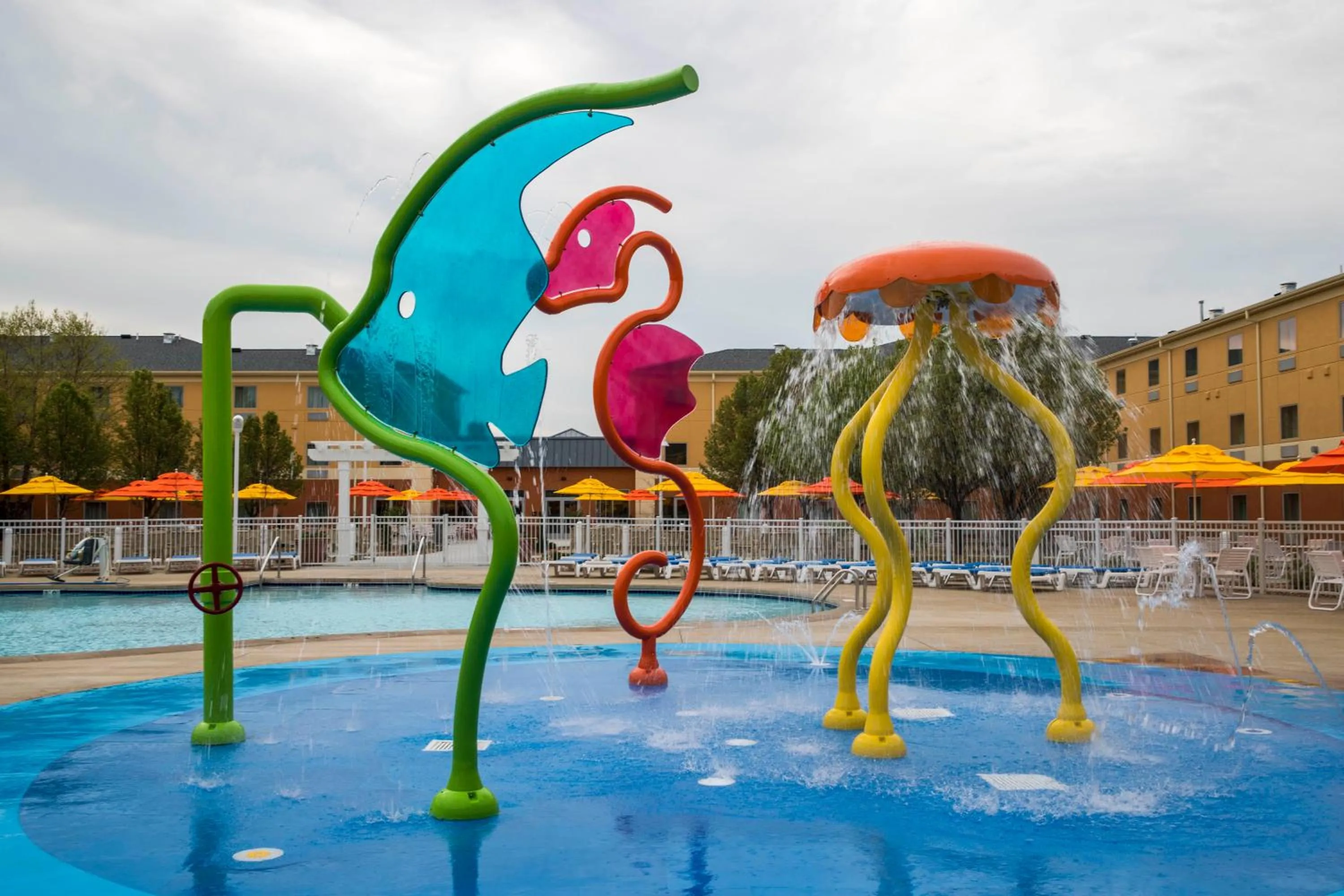 Children play ground in Cedar Point's Express Hotel