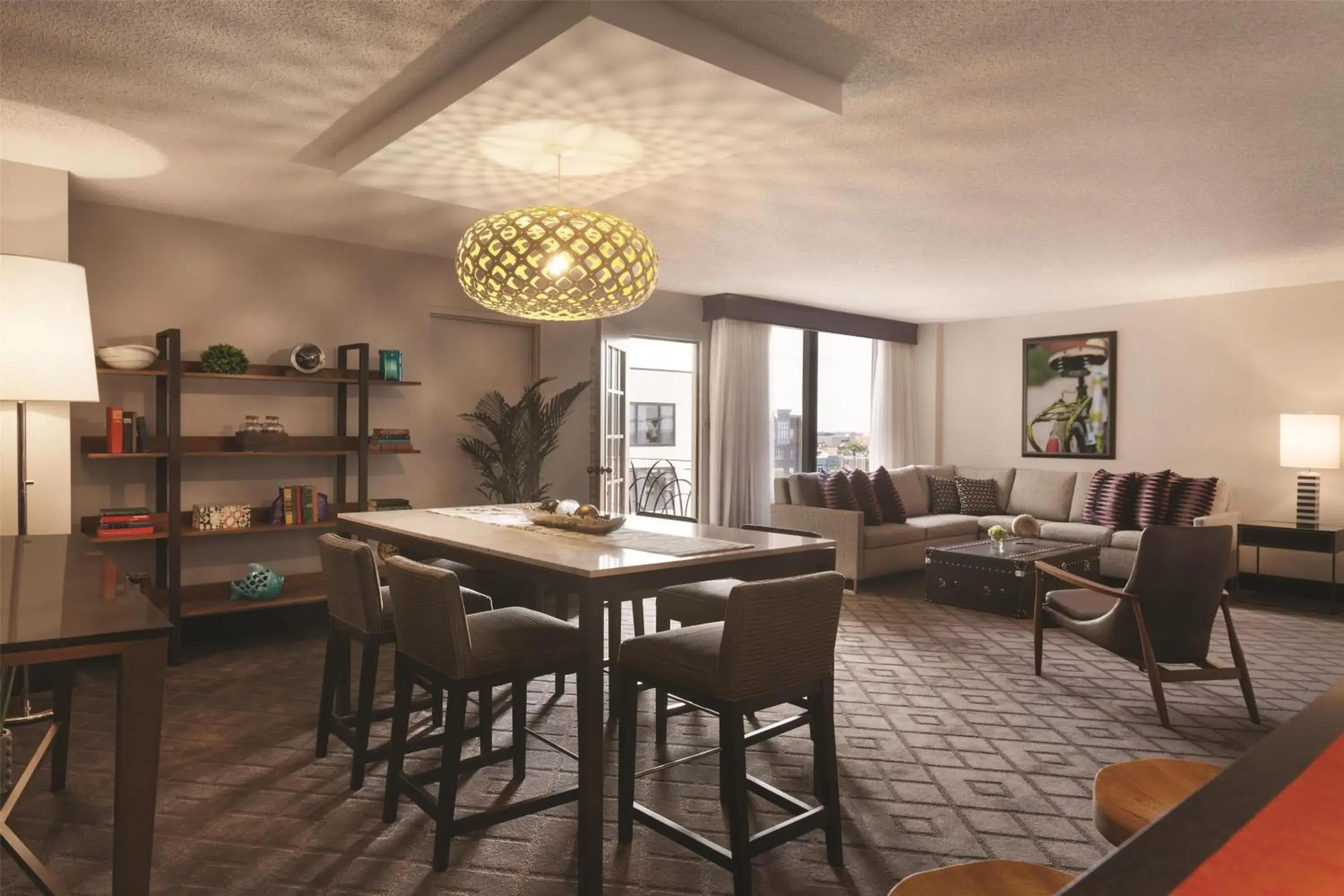 Photo of the whole room in Hyatt Regency Savannah Photo of the whole room in Hyatt Regency Savannah