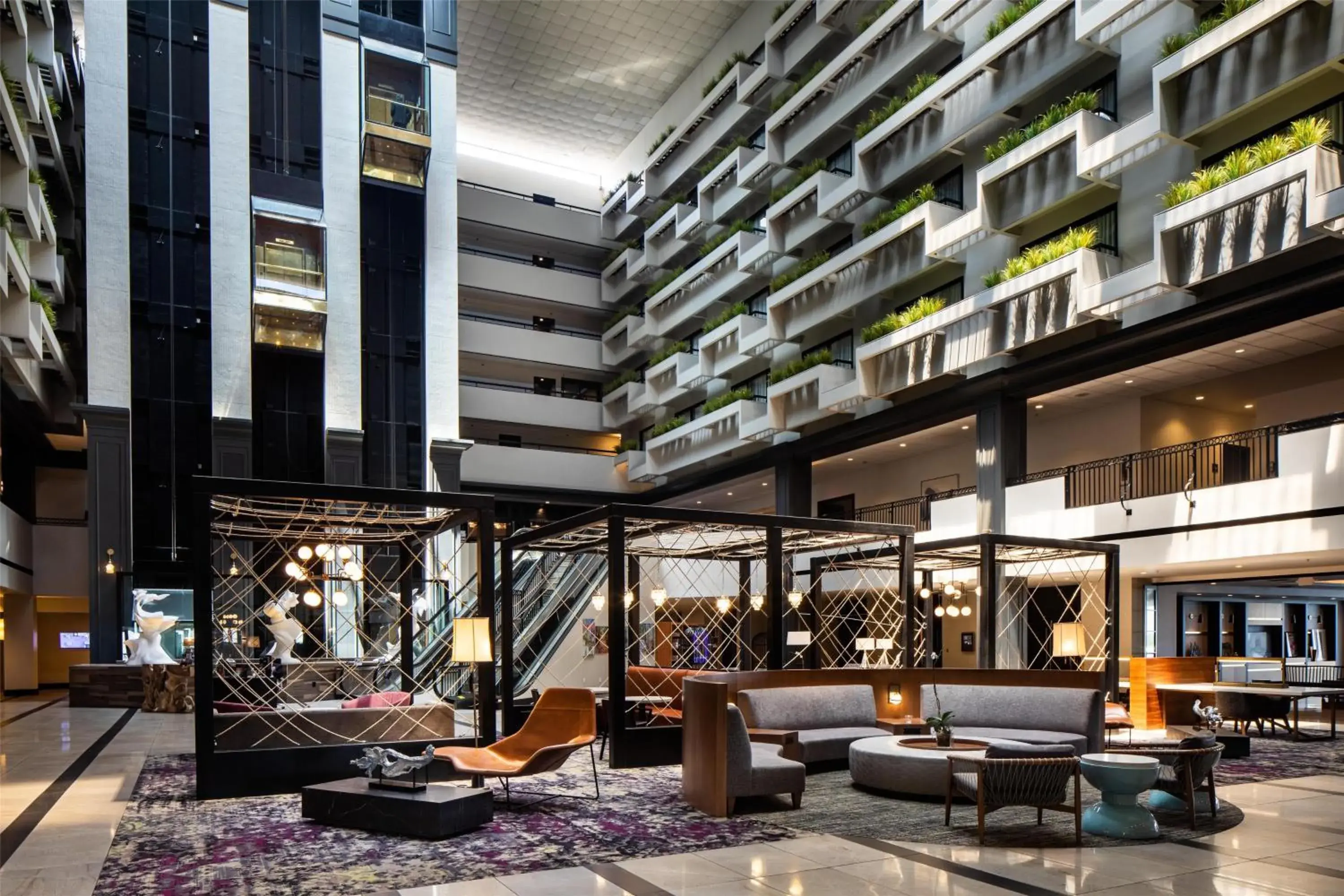 Lobby or reception in Hyatt Regency Savannah Lobby or reception in Hyatt Regency Savannah