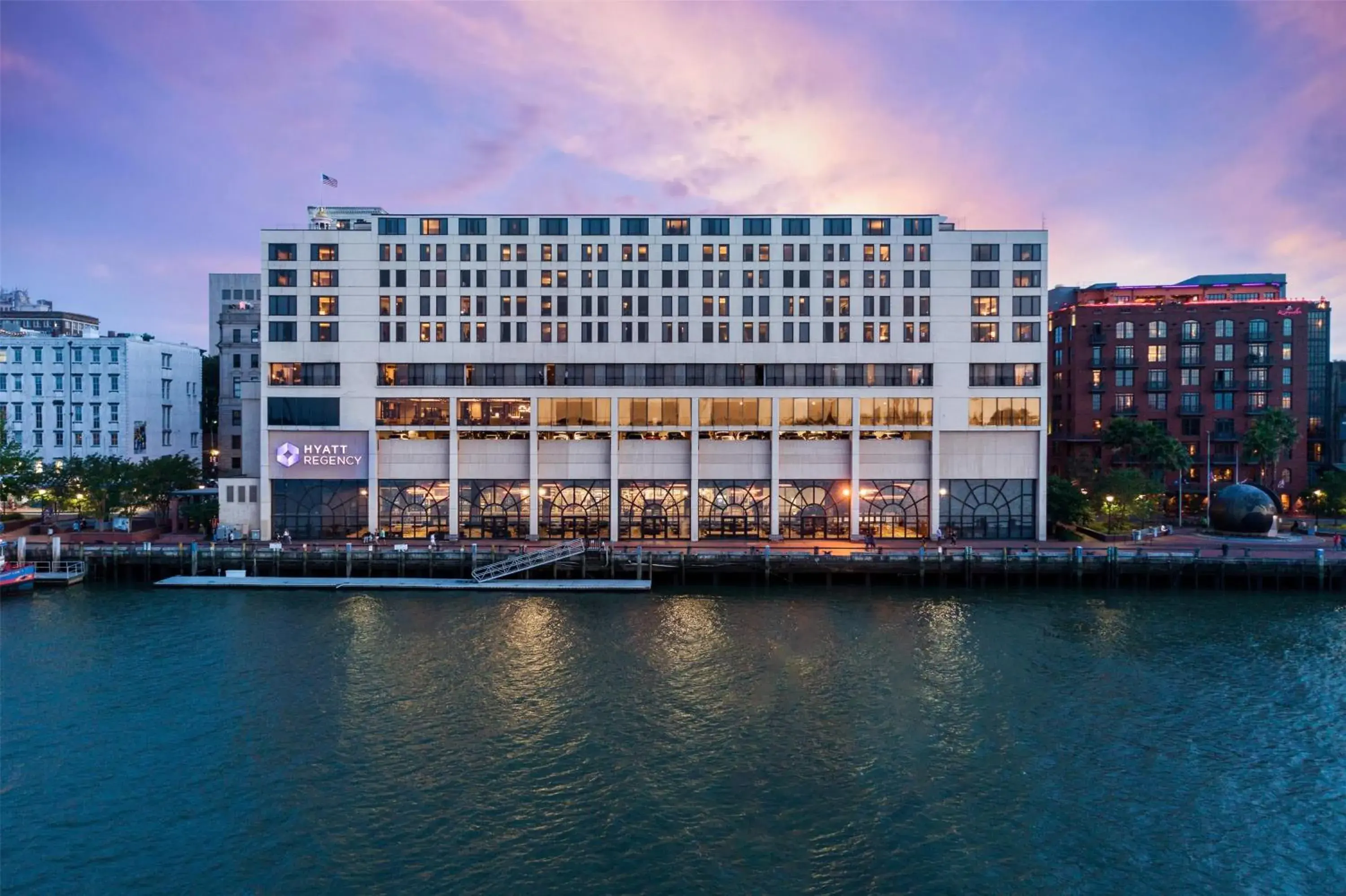 Property building in Hyatt Regency Savannah Property building in Hyatt Regency Savannah