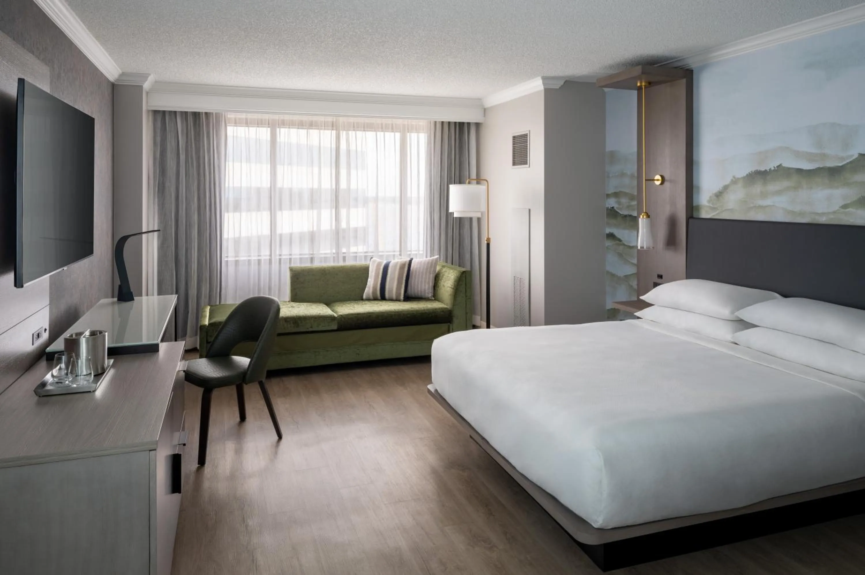 Bed in Marriott Jacksonville Downtown