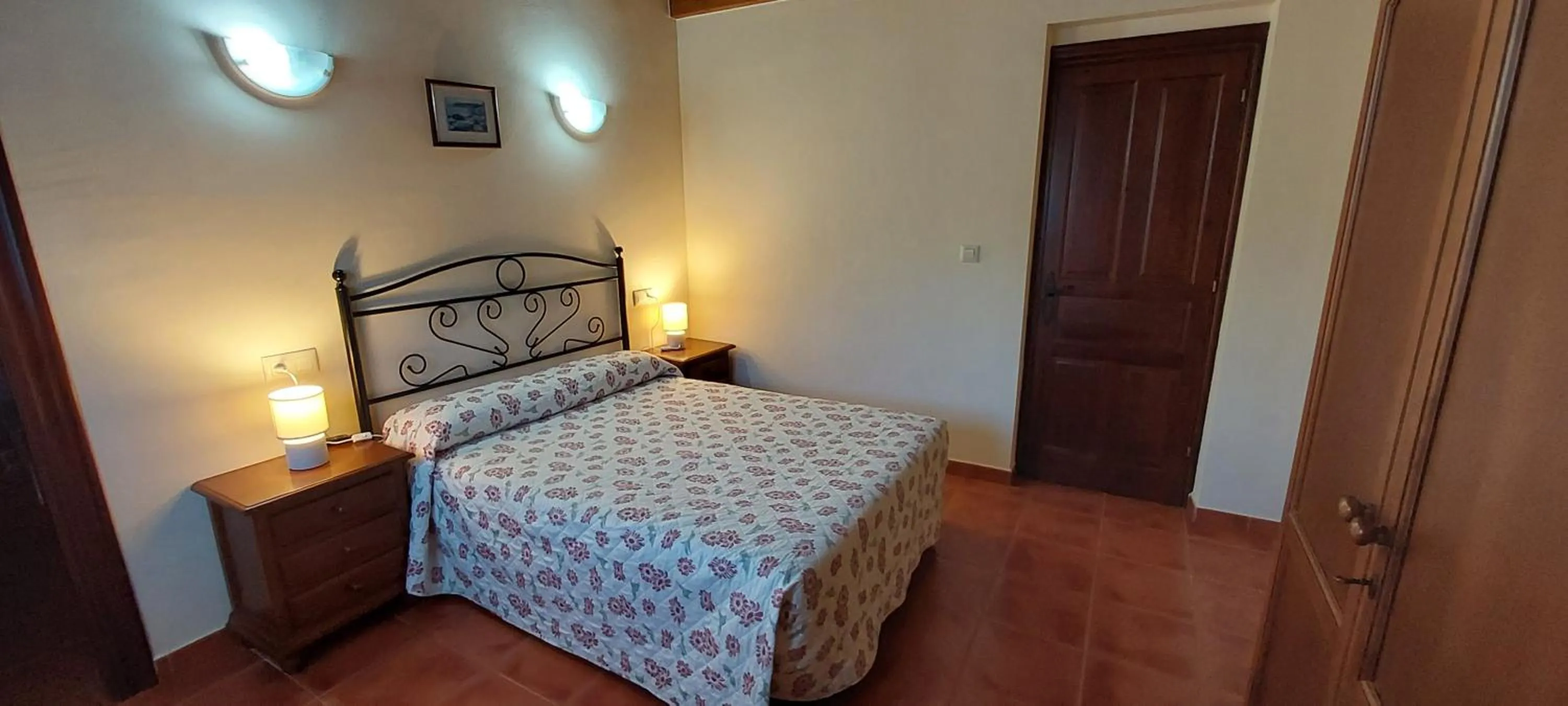 Bed in Hotel Rural La Casona del Fraile