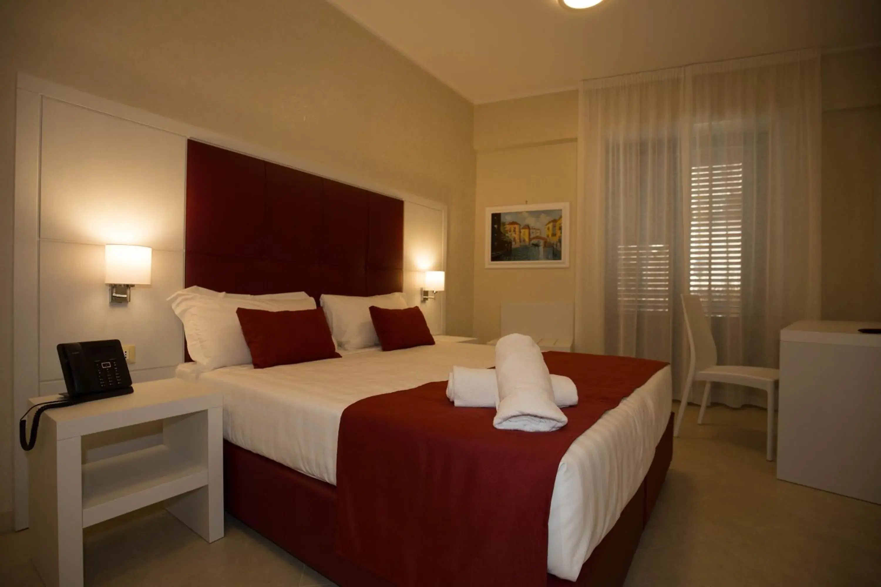 Bed in La Serenissima Hotel Bed in La Serenissima Hotel