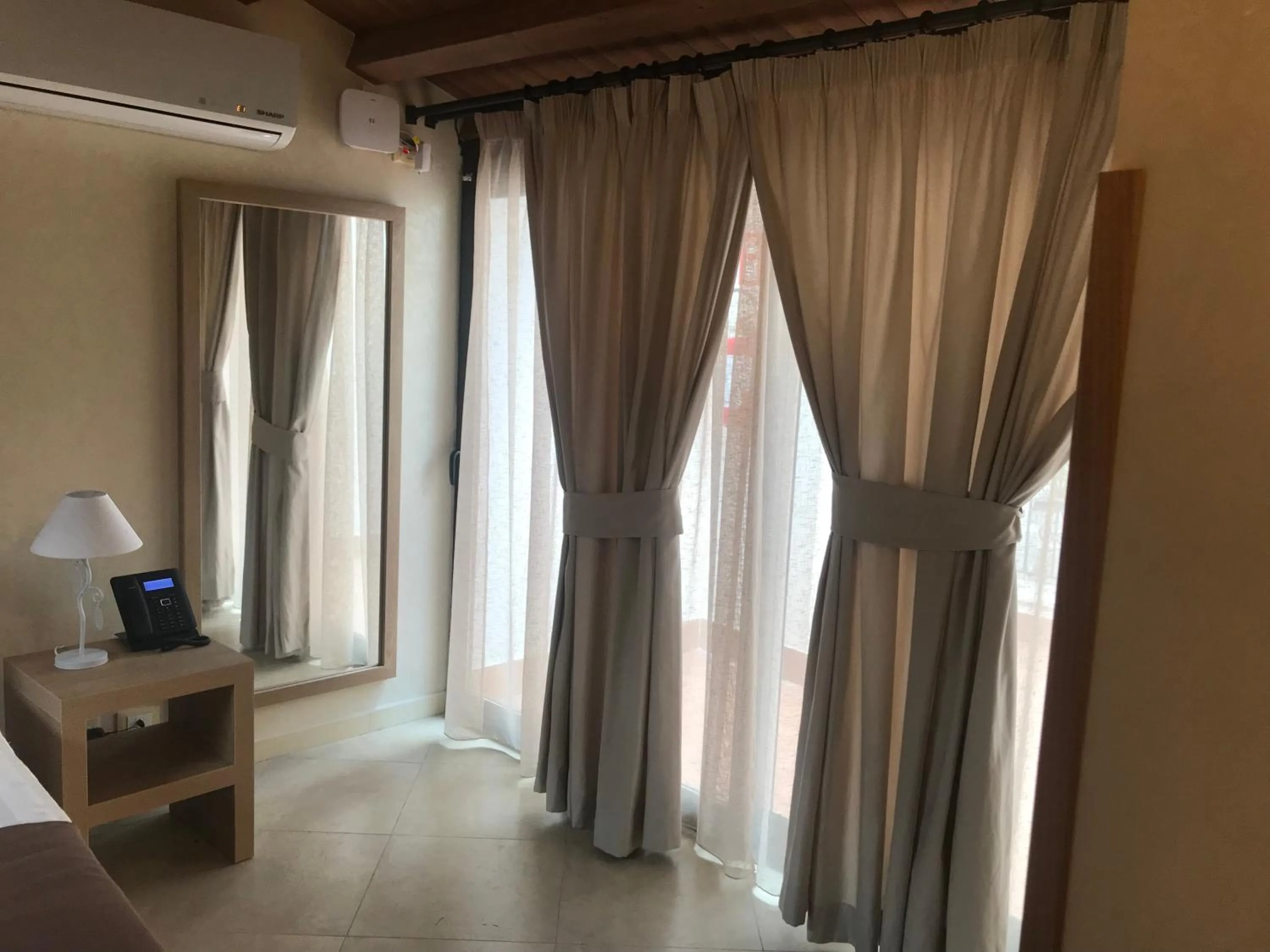 Bed in La Serenissima Hotel