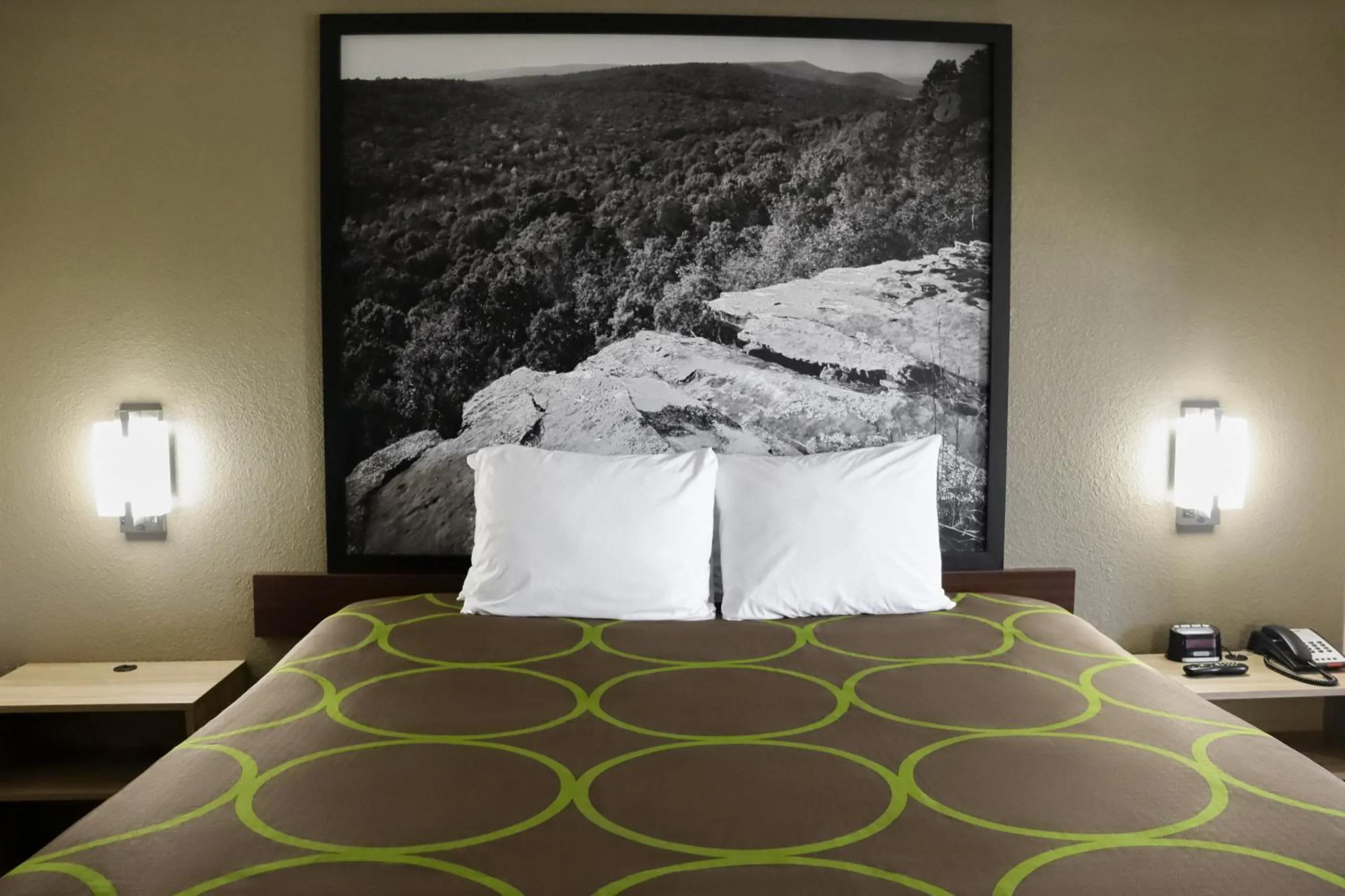 Bed in Super 8 by Wyndham Cabot