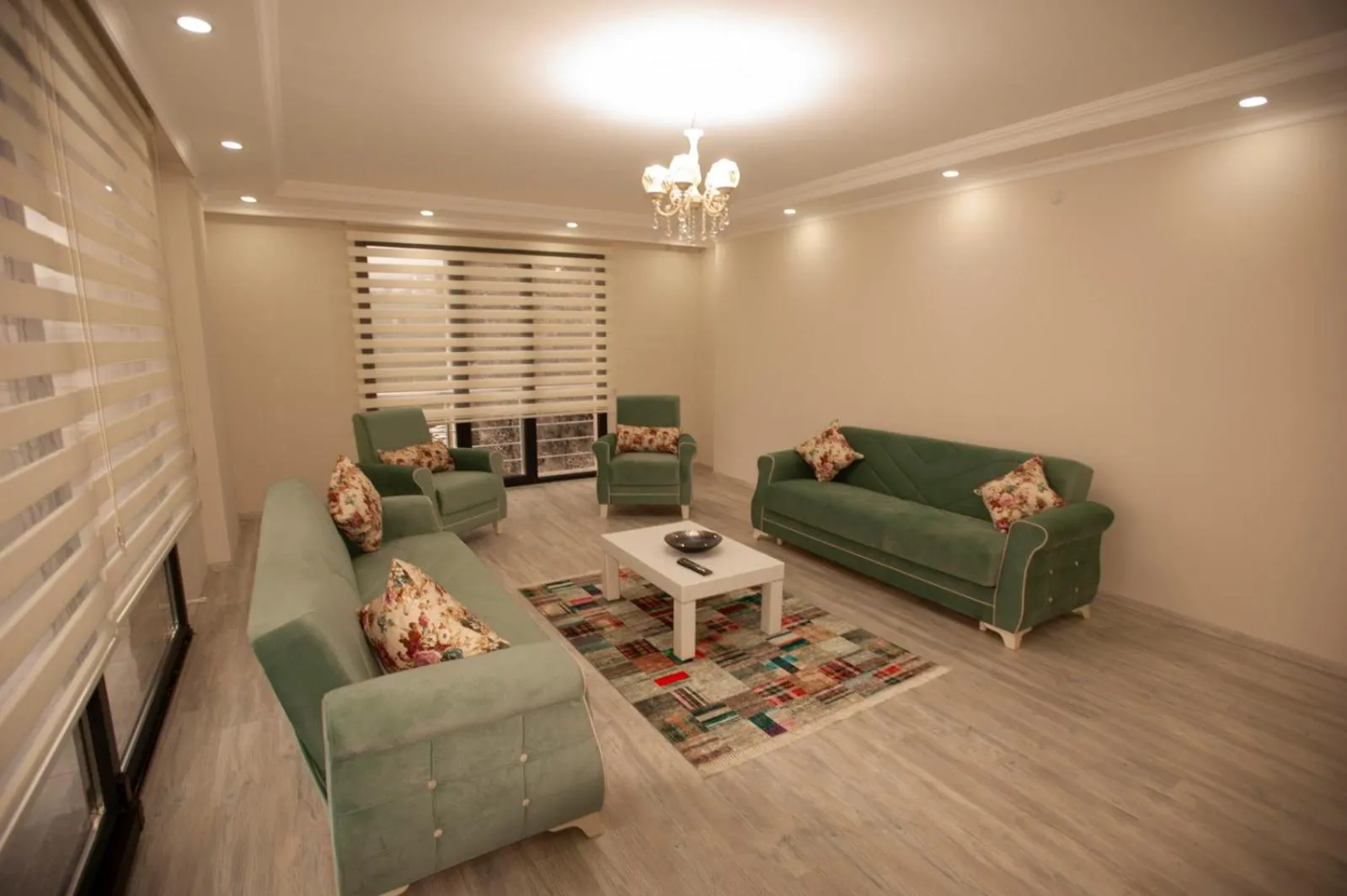 Seating area in ADEN KAR suite