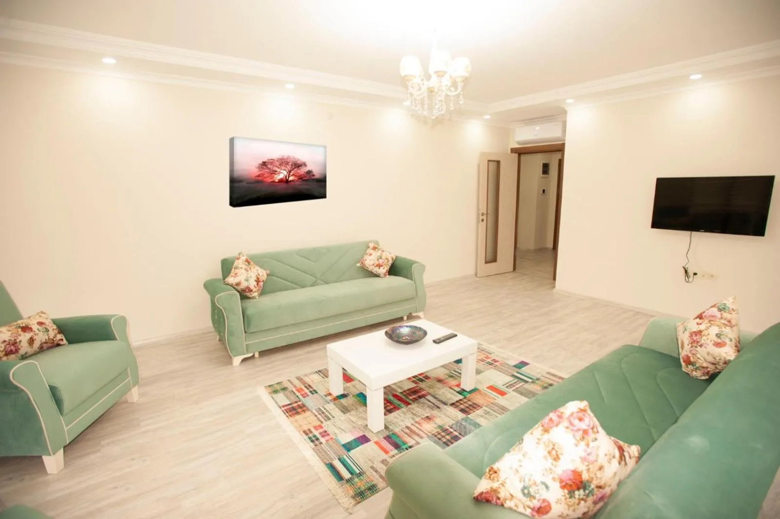 Seating area in ADEN KAR suite