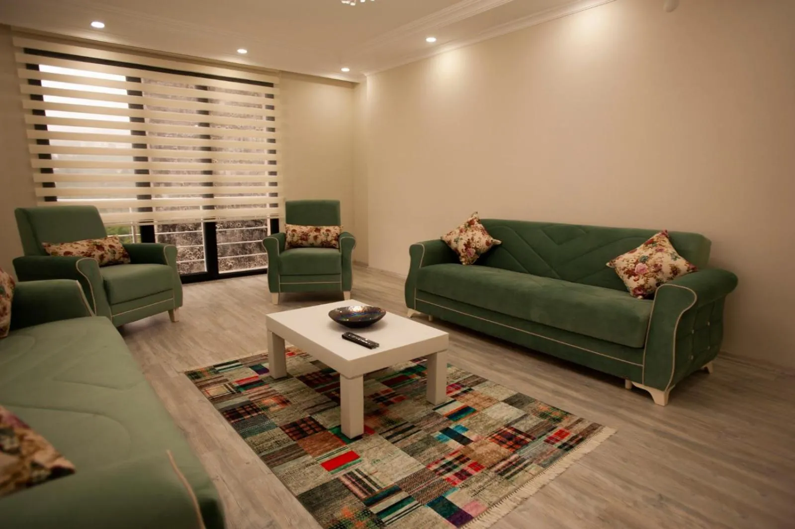 Seating area in ADEN KAR suite