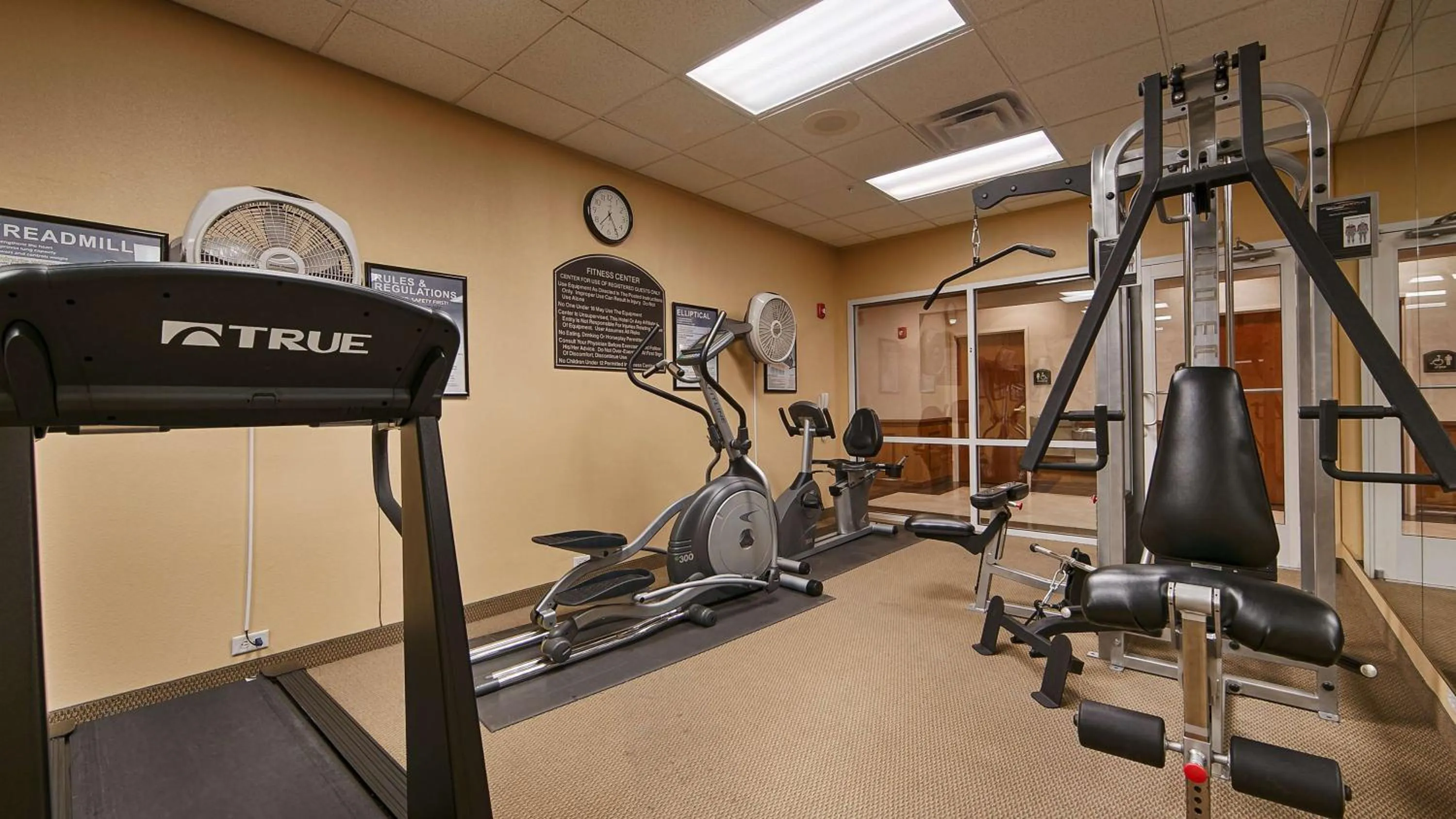 Fitness centre/facilities in Best Western Plus Portland