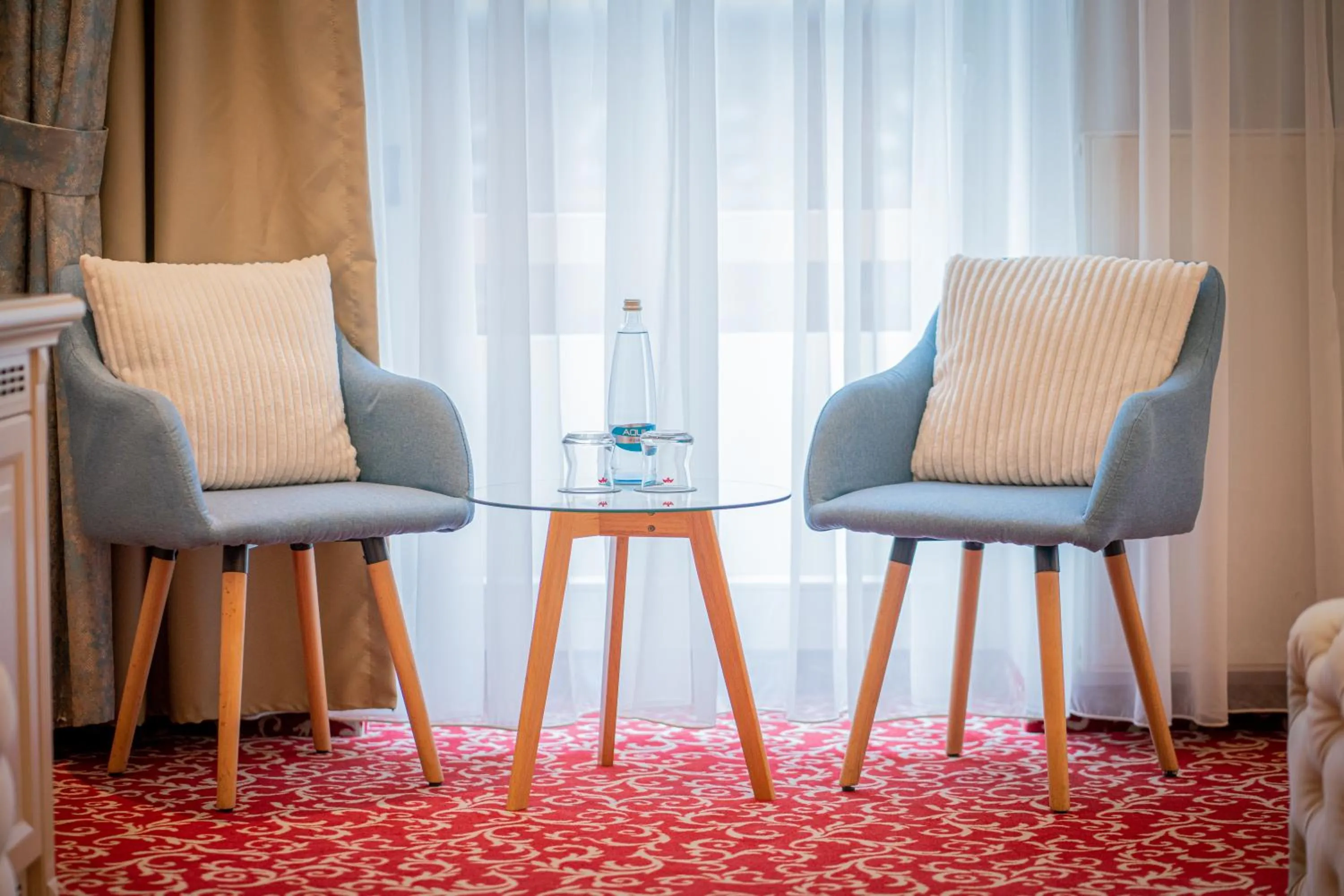 Seating area in Golden Key Boutique Hotel