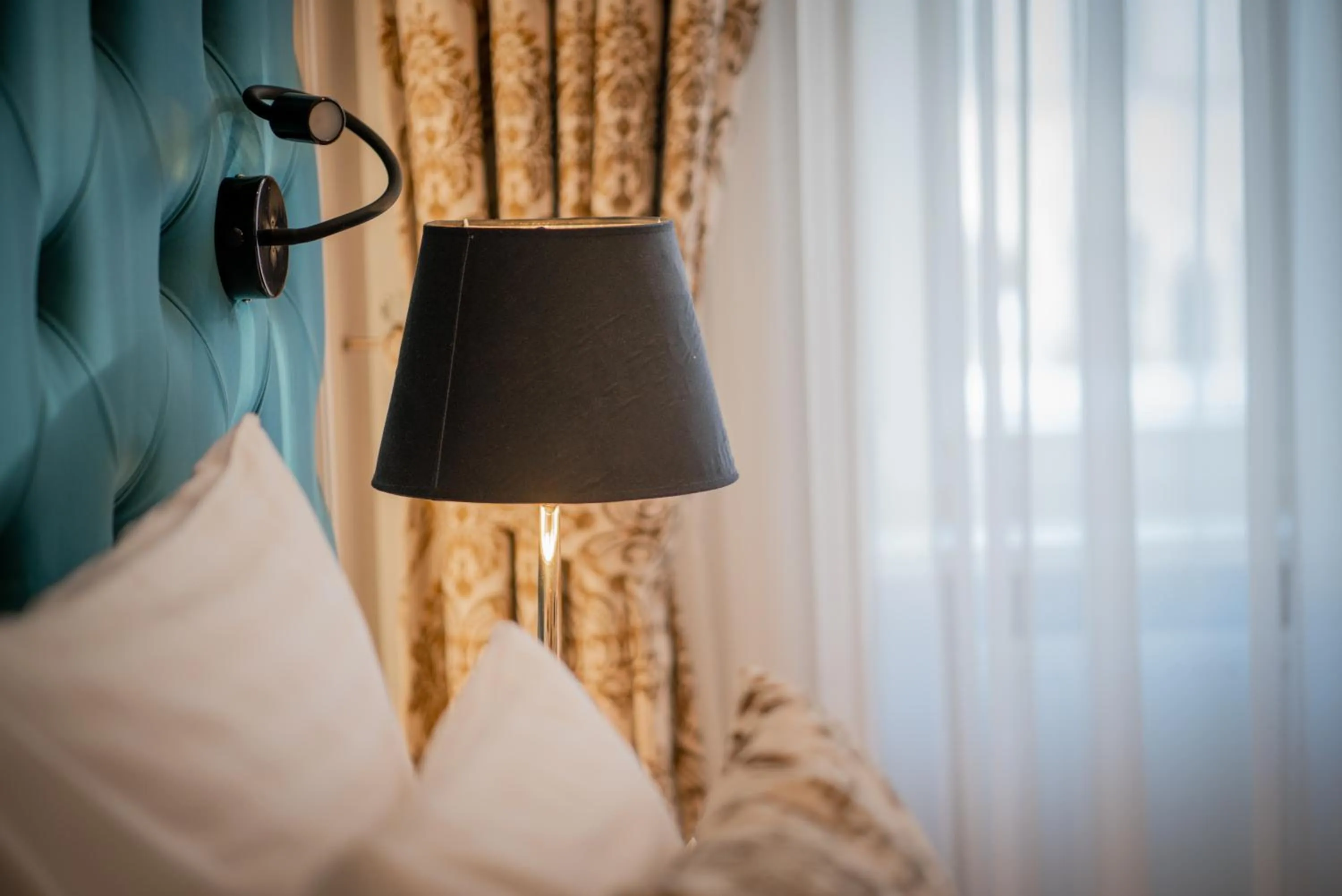 Decorative detail, Bed in Golden Key Boutique Hotel