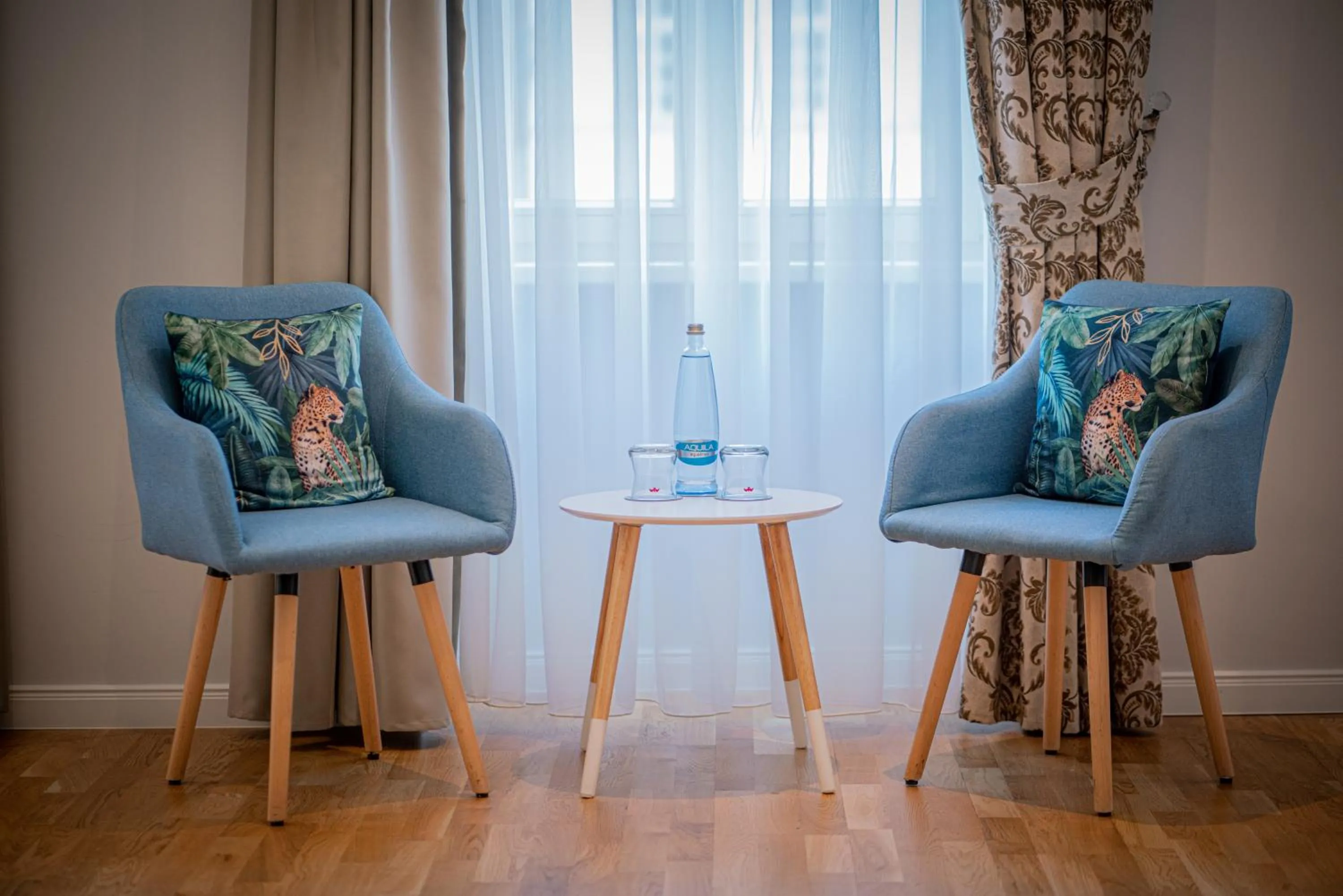 Seating area in Golden Key Boutique Hotel