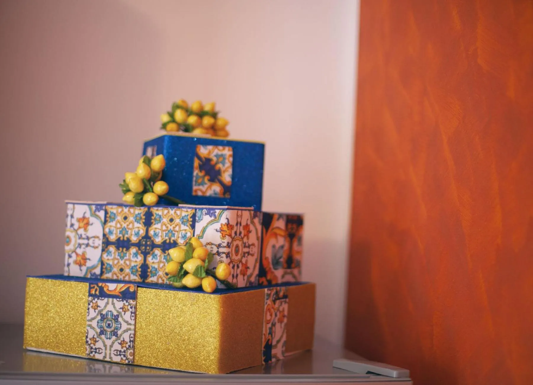 Decorative detail in La Trinacria