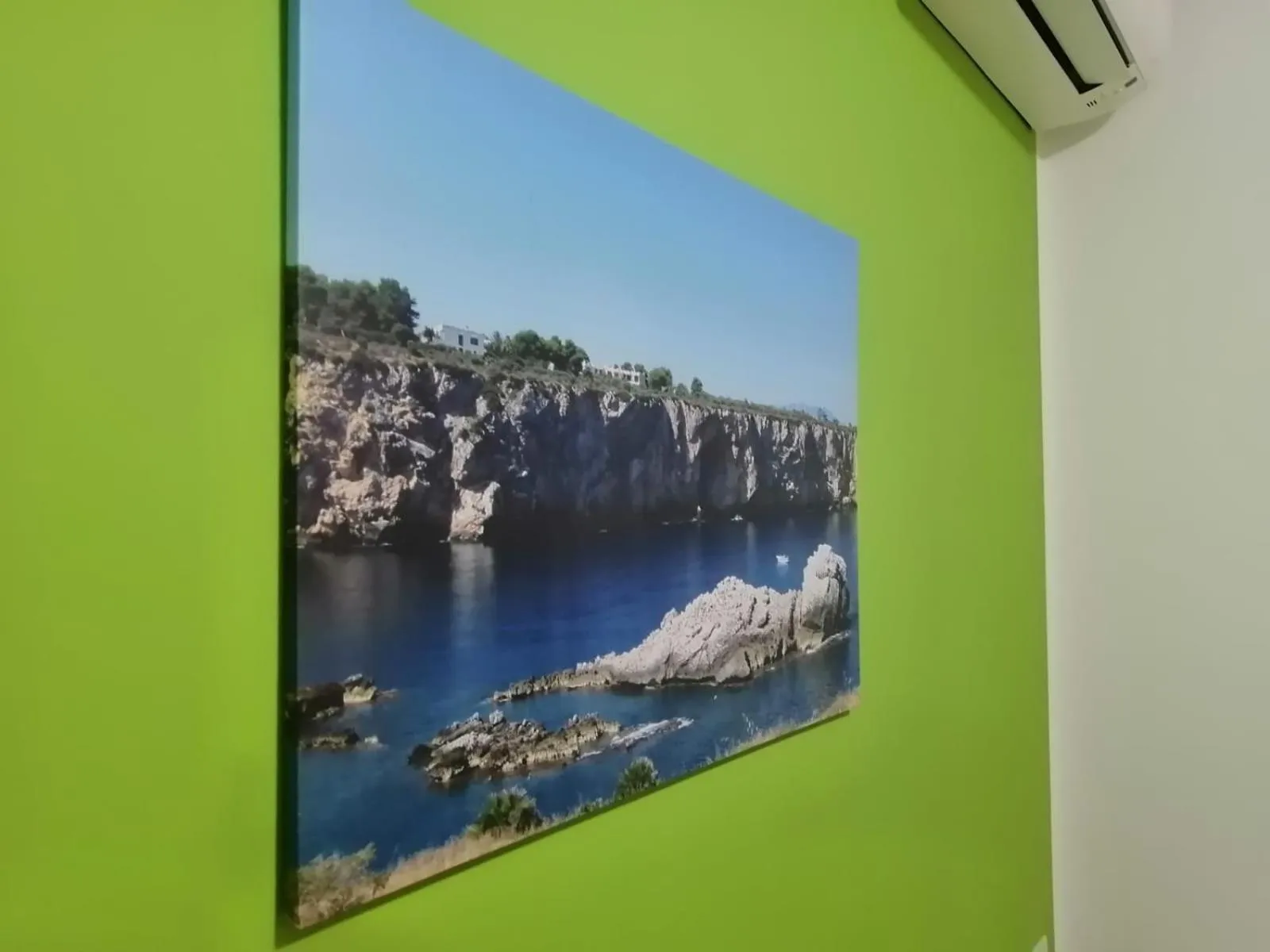 Natural landscape in La Trinacria