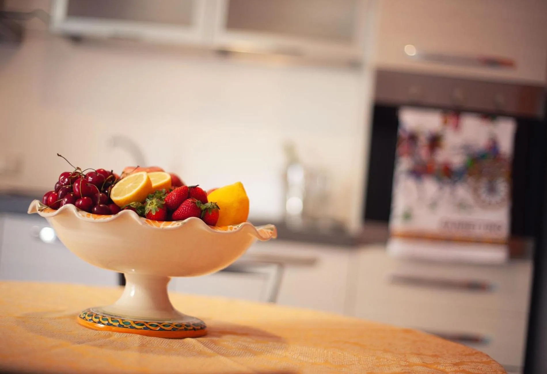 Kitchen or kitchenette in La Trinacria