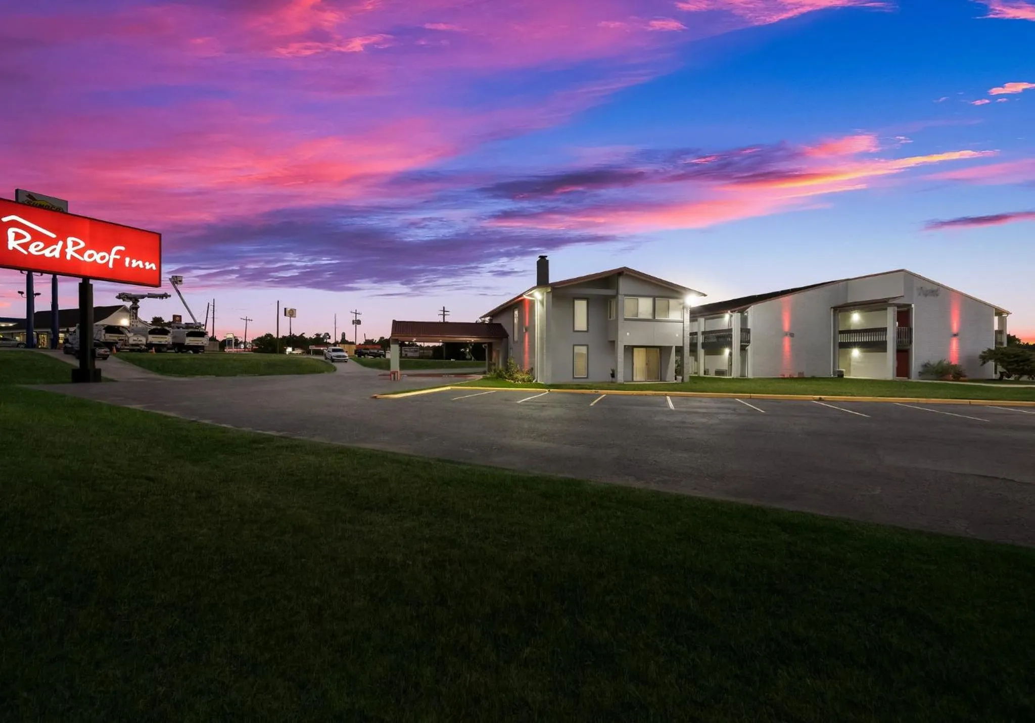 Property building in Red Roof Inn Madisonville
