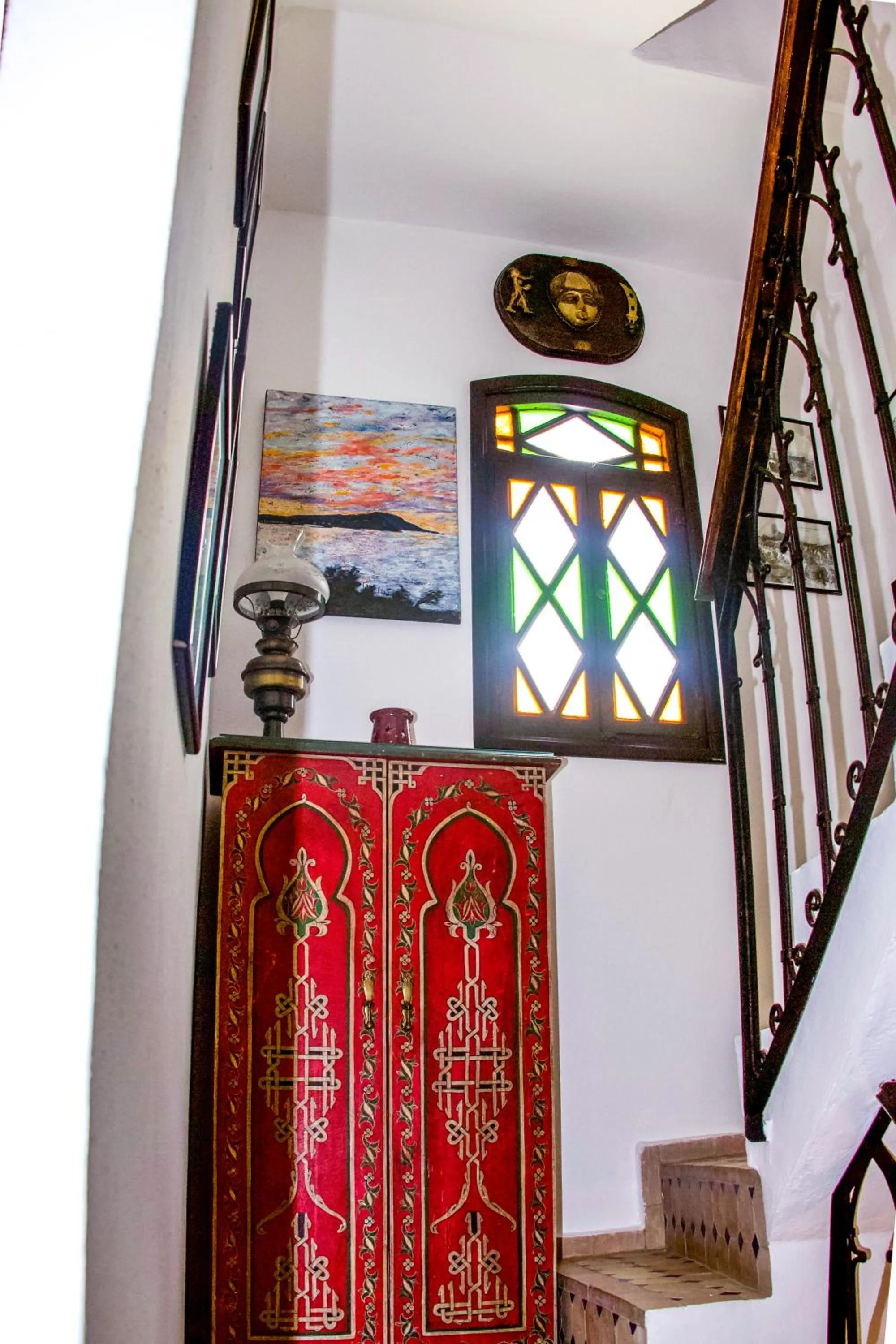 Decorative detail in Dar Tinjâa