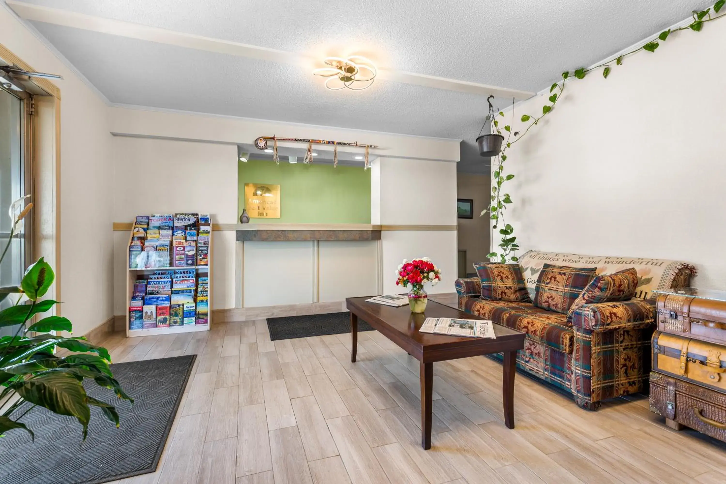 Lobby or reception in Americas Best Value Inn Belleville Lobby or reception in Americas Best Value Inn Belleville