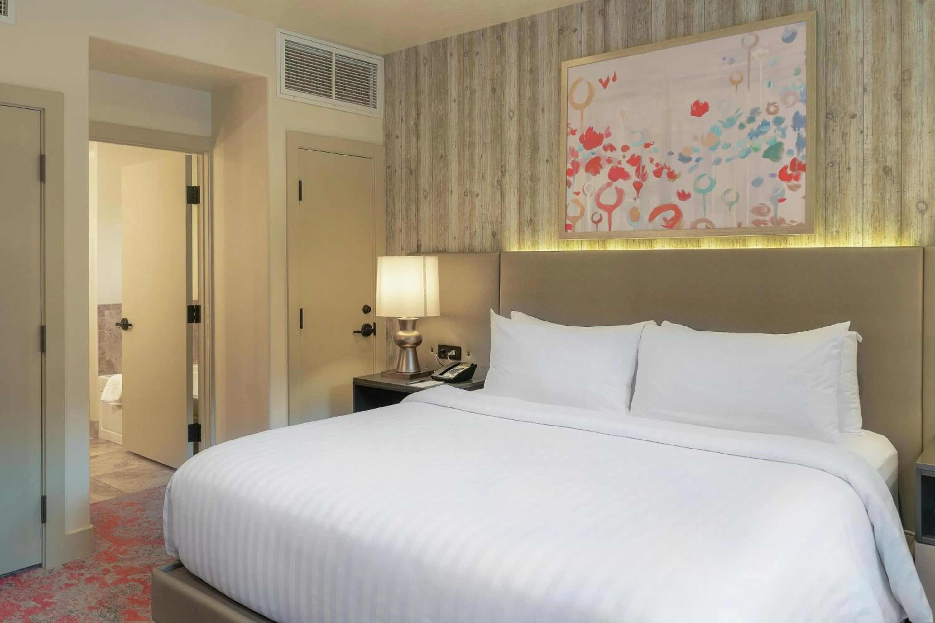 Bed in Cliffrose Springdale, Curio Collection By Hilton