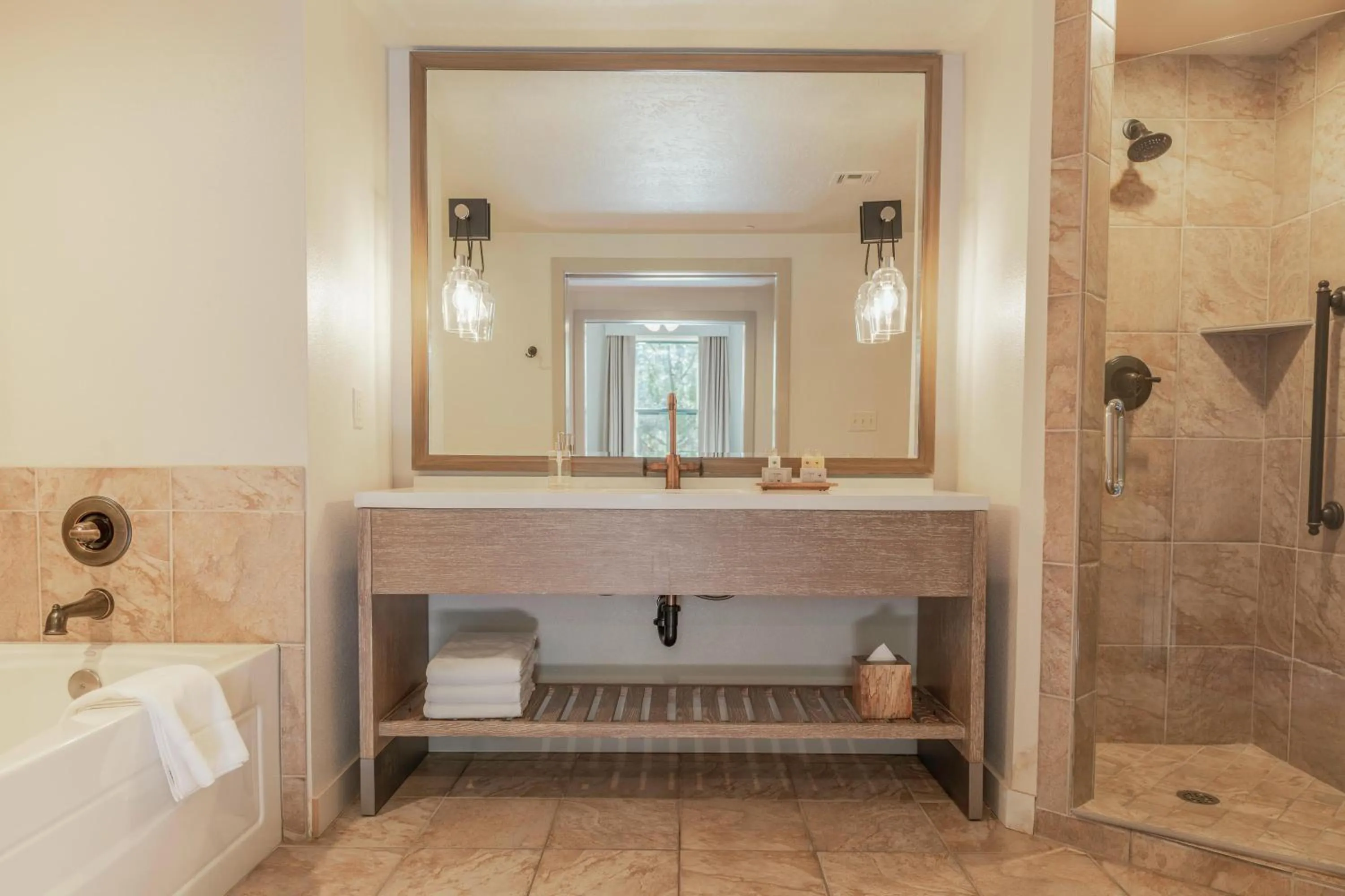 Bathroom in Cliffrose Springdale, Curio Collection By Hilton