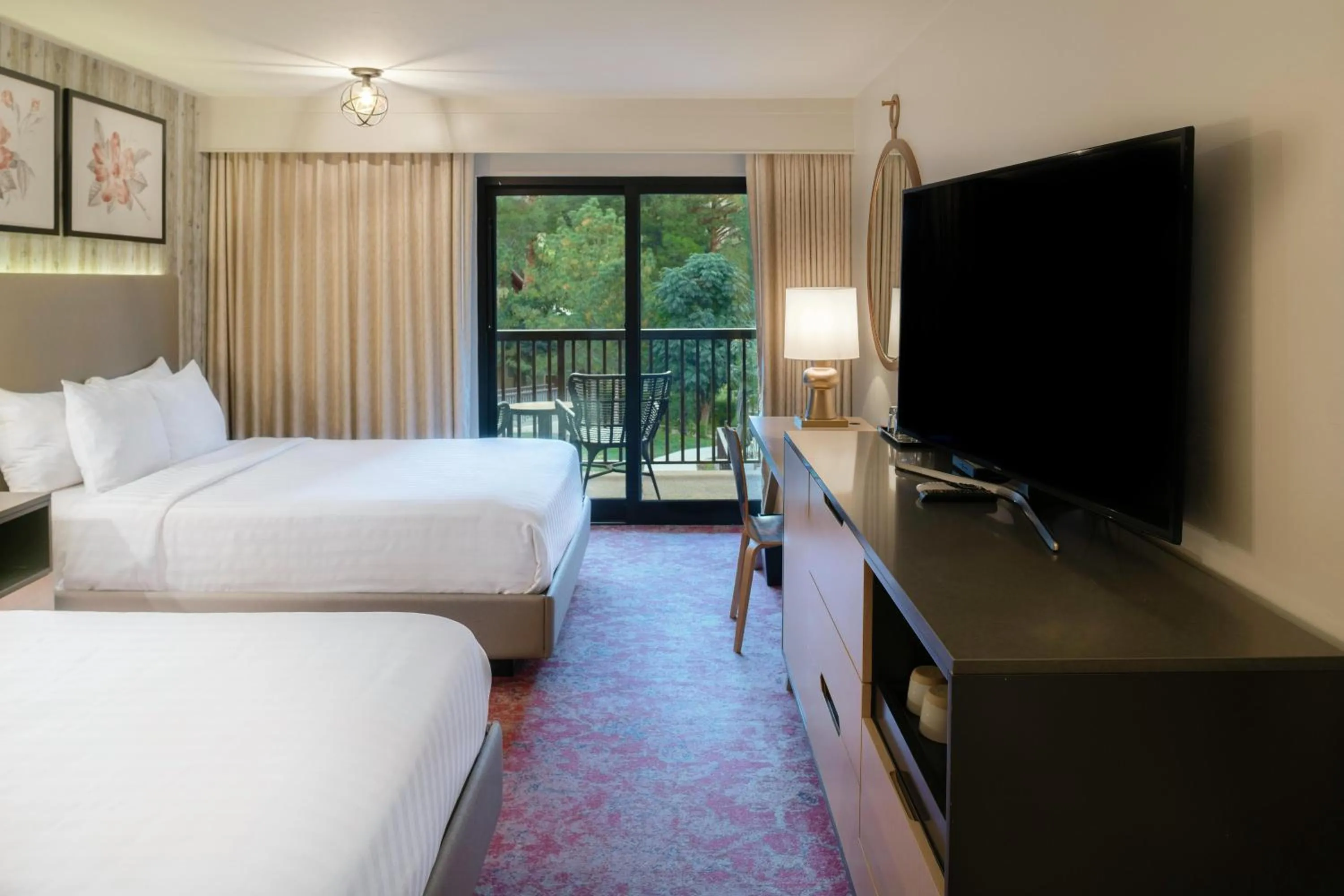 Bedroom, Bed in Cliffrose Springdale, Curio Collection By Hilton