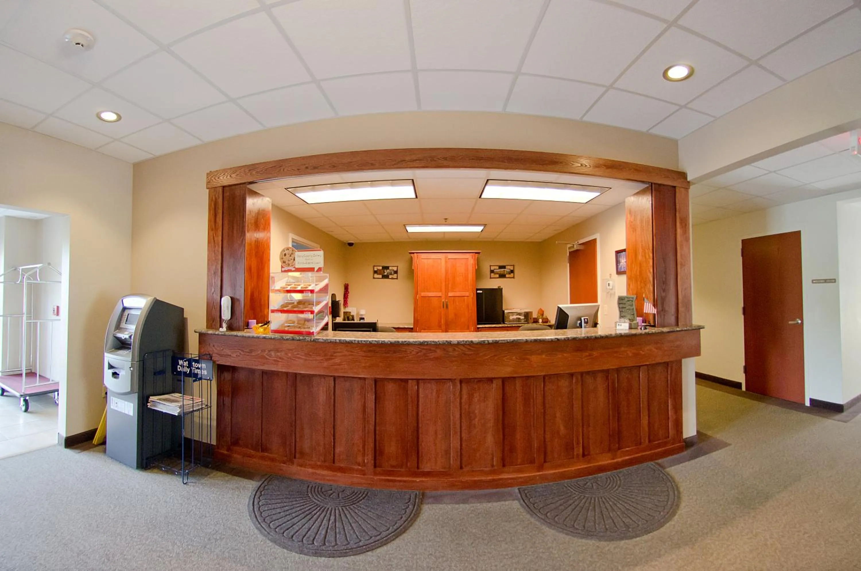 Lobby or reception in Pleasant Night Inn- carthage NY