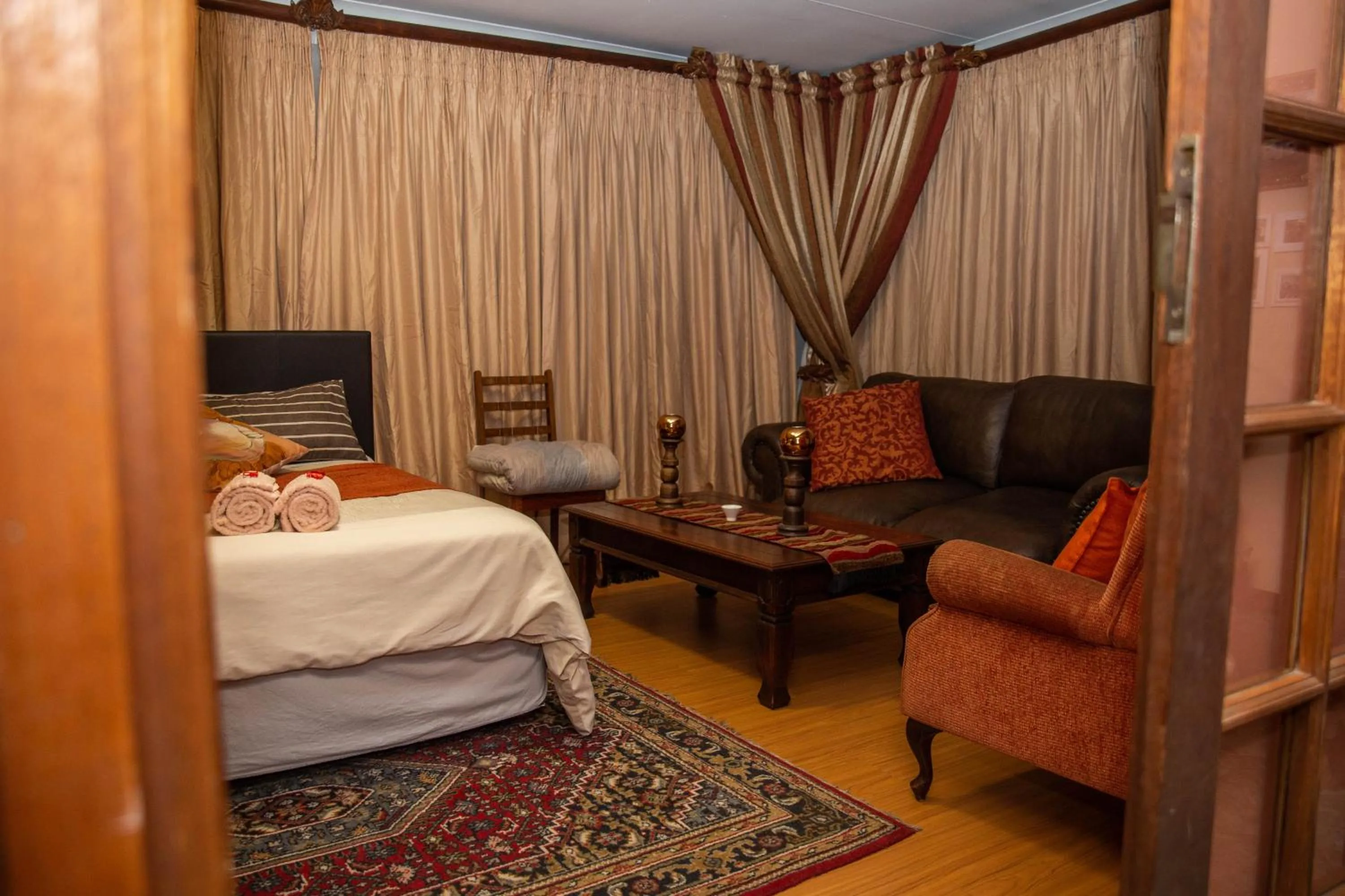 Bed in Blyde Bed & Breakfast