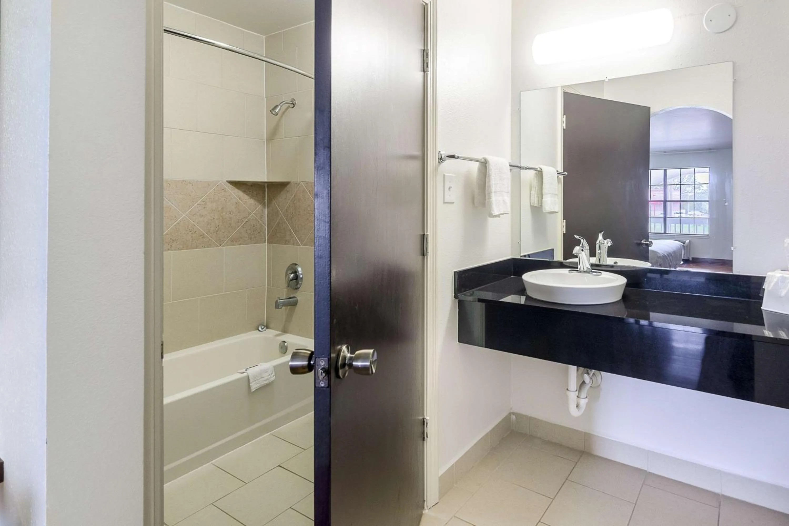 Shower in Motel 6-Canton, TX