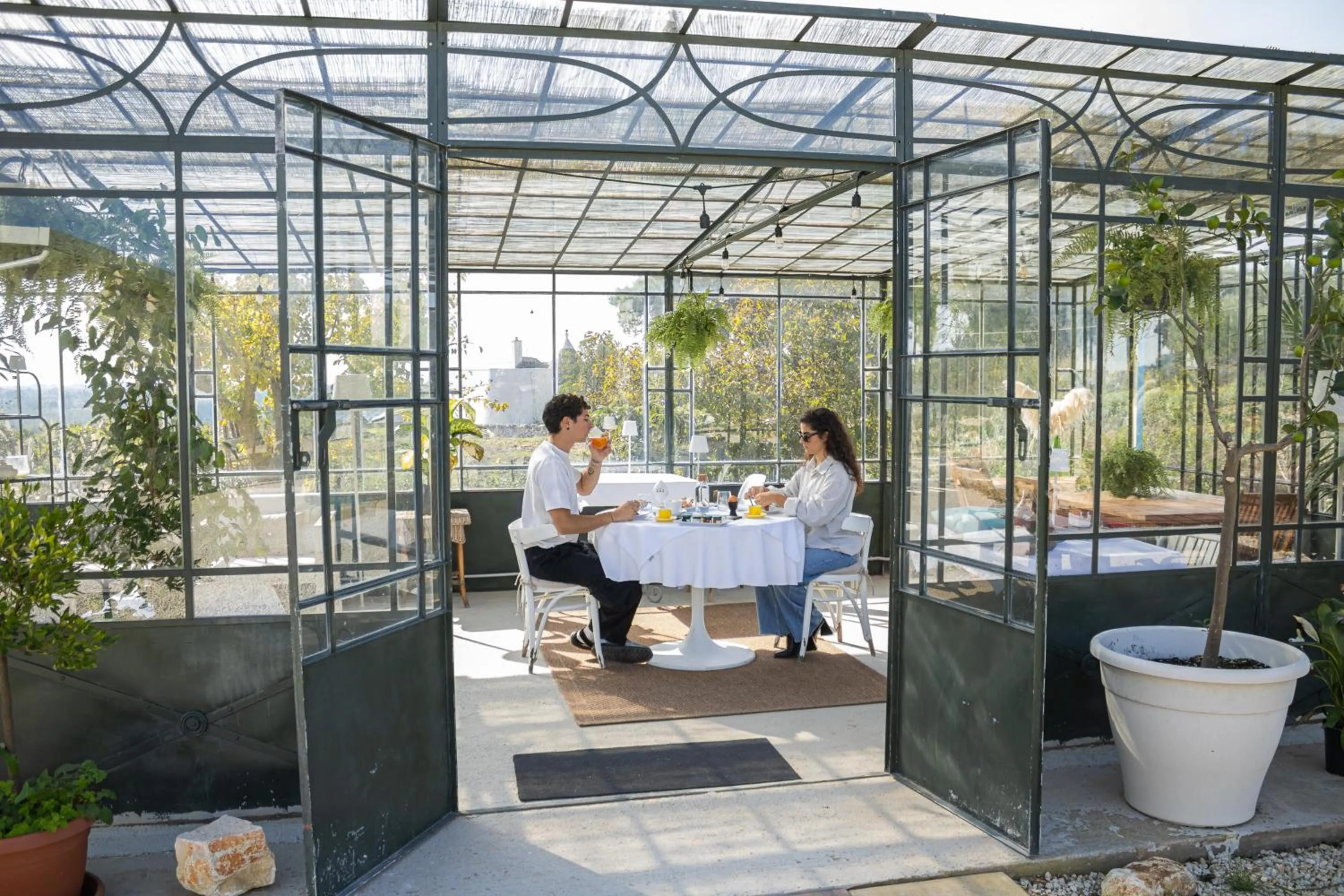 Patio in Villa Ada-Trulli Puglia