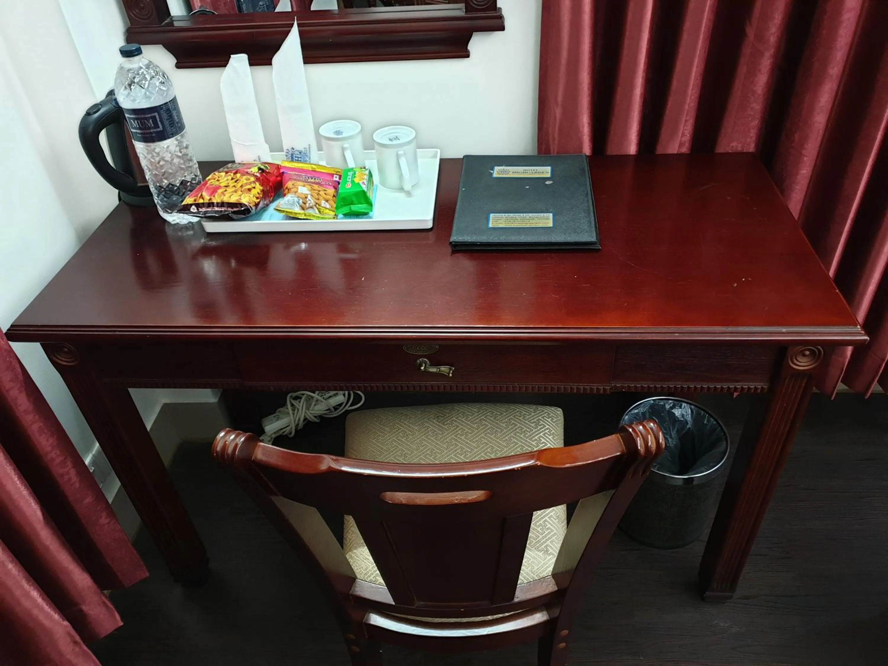 Coffee/tea facilities in Hotel Highgarden