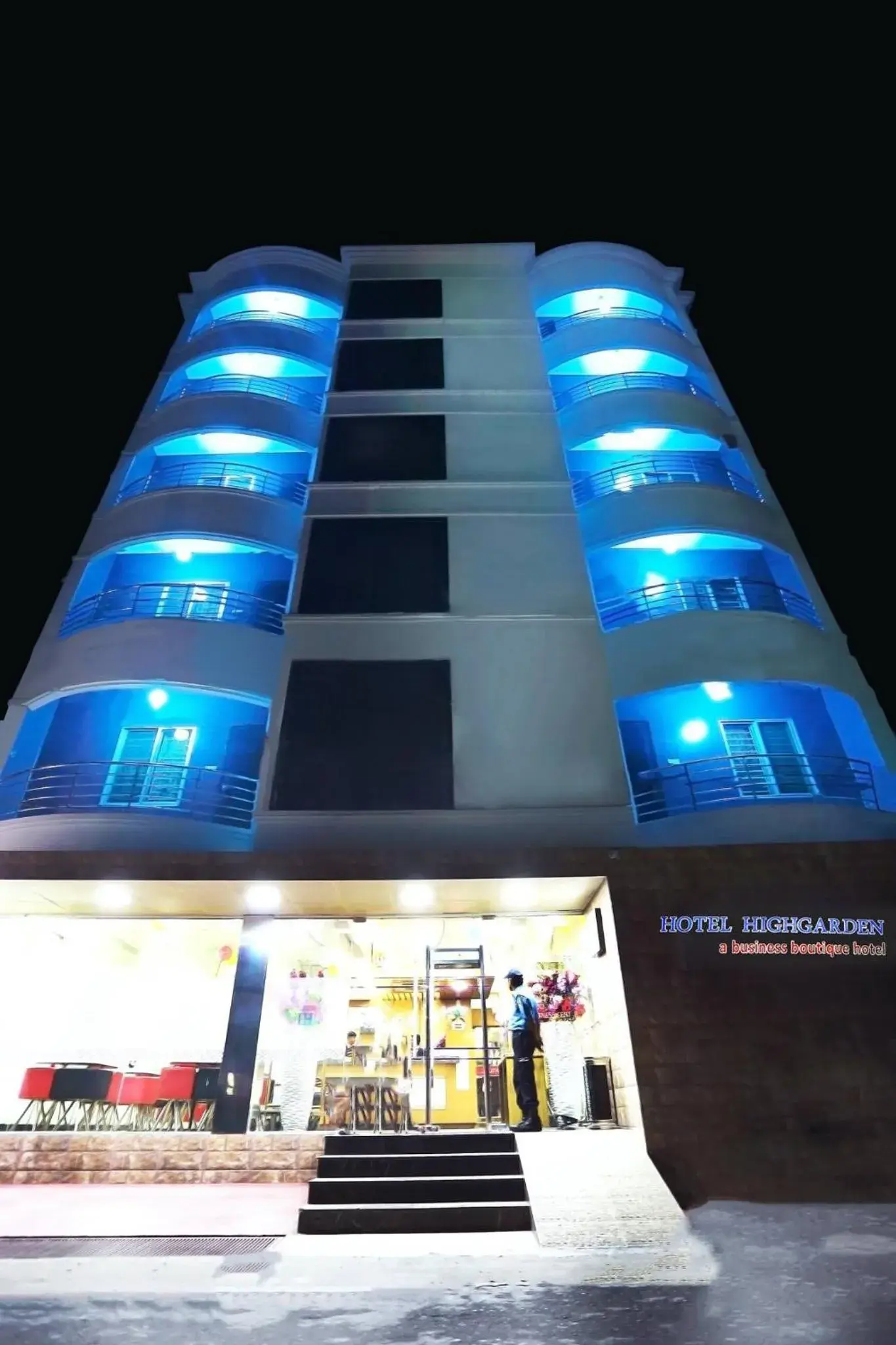 Property building in Hotel Highgarden Property building in Hotel Highgarden