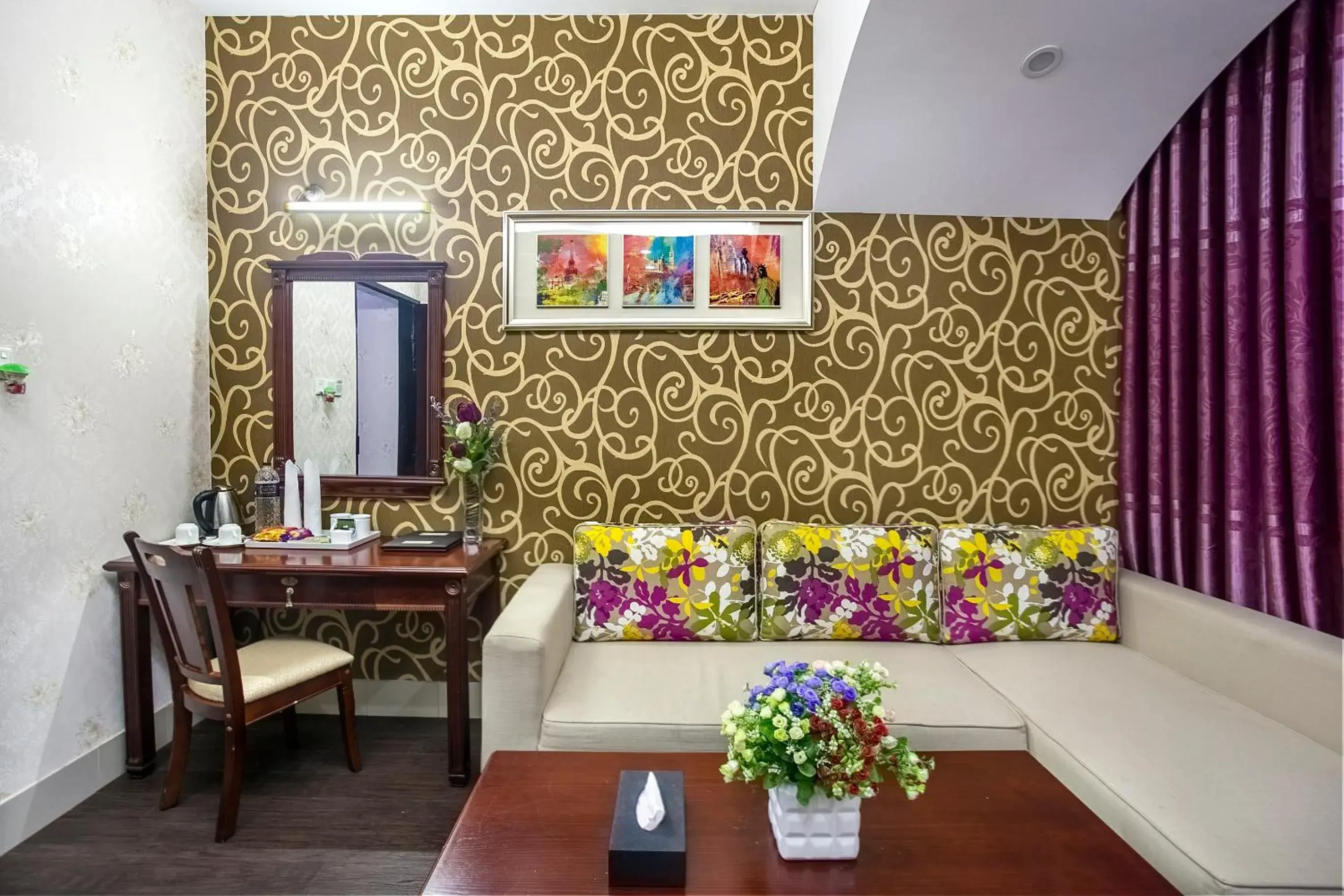 Living room in Hotel Highgarden Living room in Hotel Highgarden