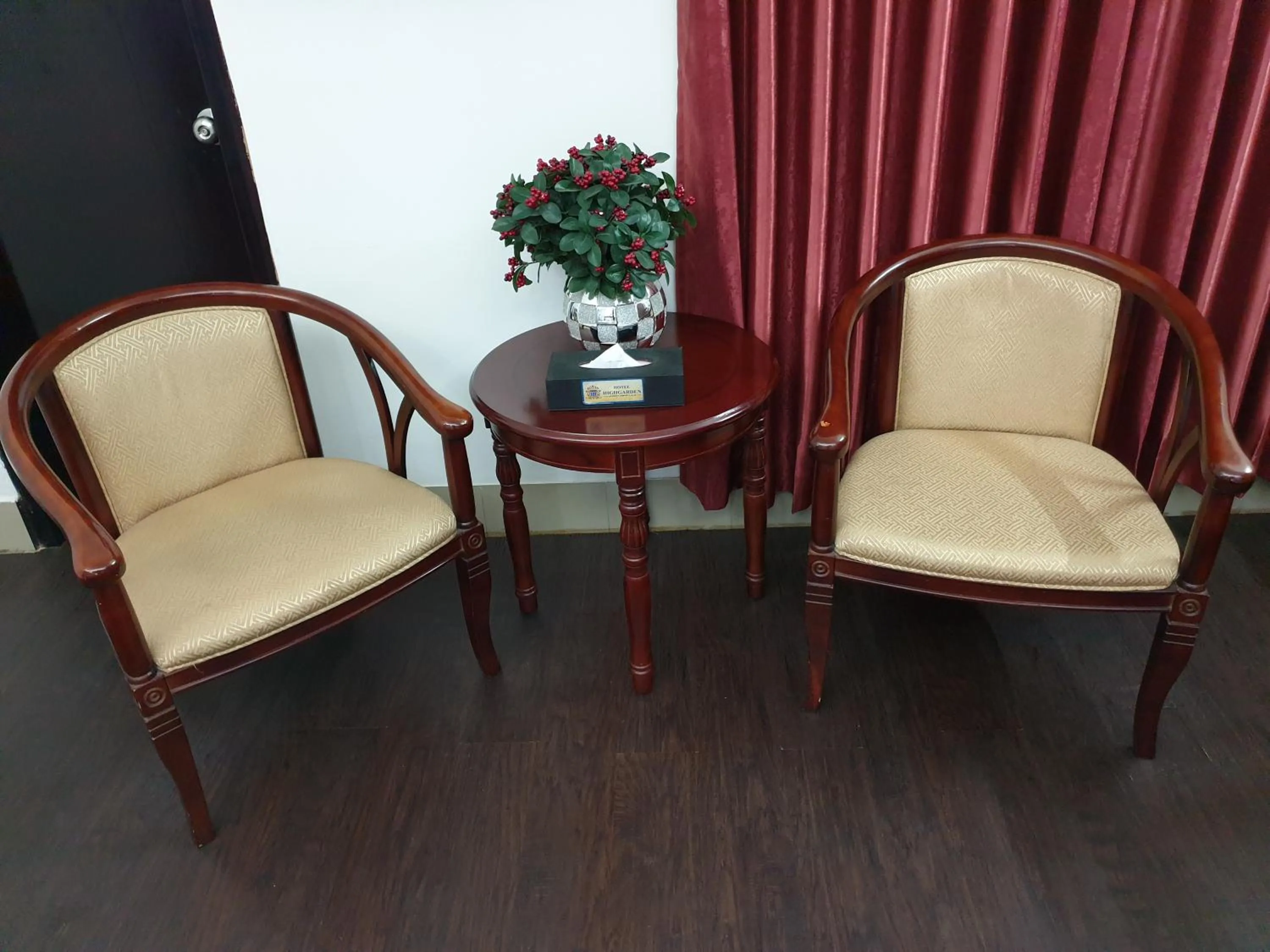 Living room in Hotel Highgarden