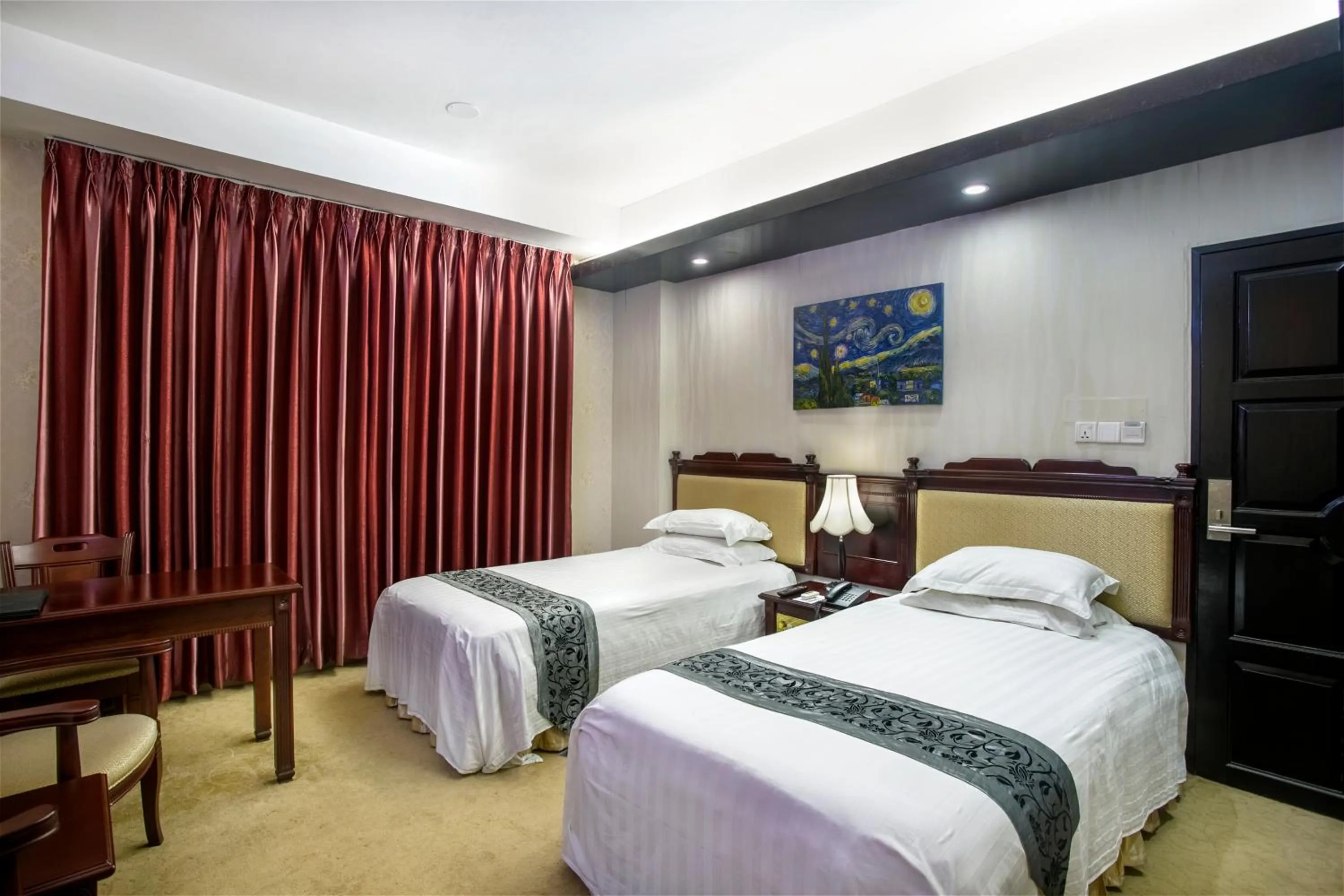 Bed in Hotel Highgarden