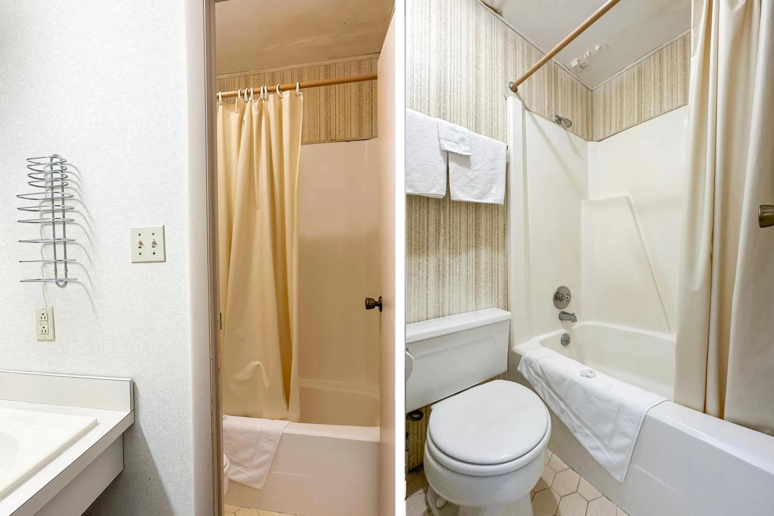 Bathroom in Louisville Inn by OYO Louisville Municipal Airport