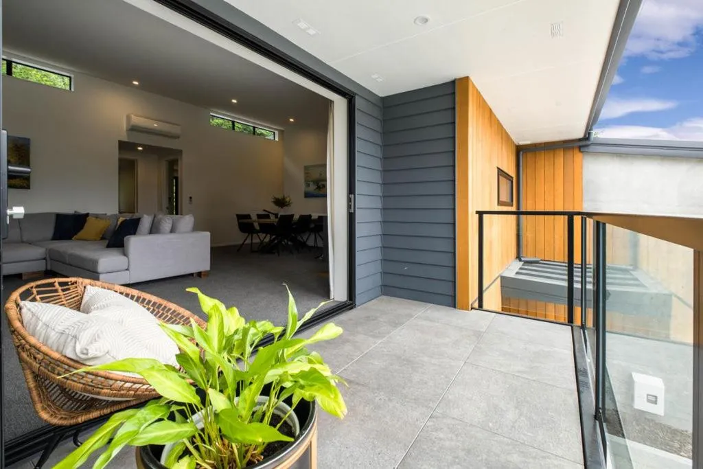 Patio, Bed in Bright, Modern, Plush - Brand New Townhouse