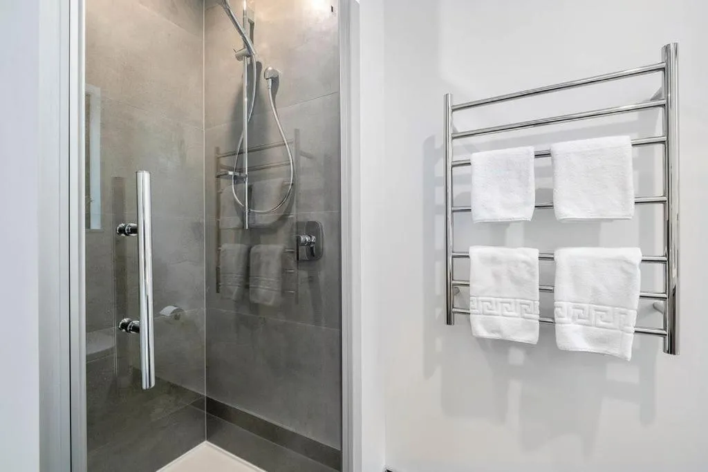 Shower in Bright, Modern, Plush - Brand New Townhouse