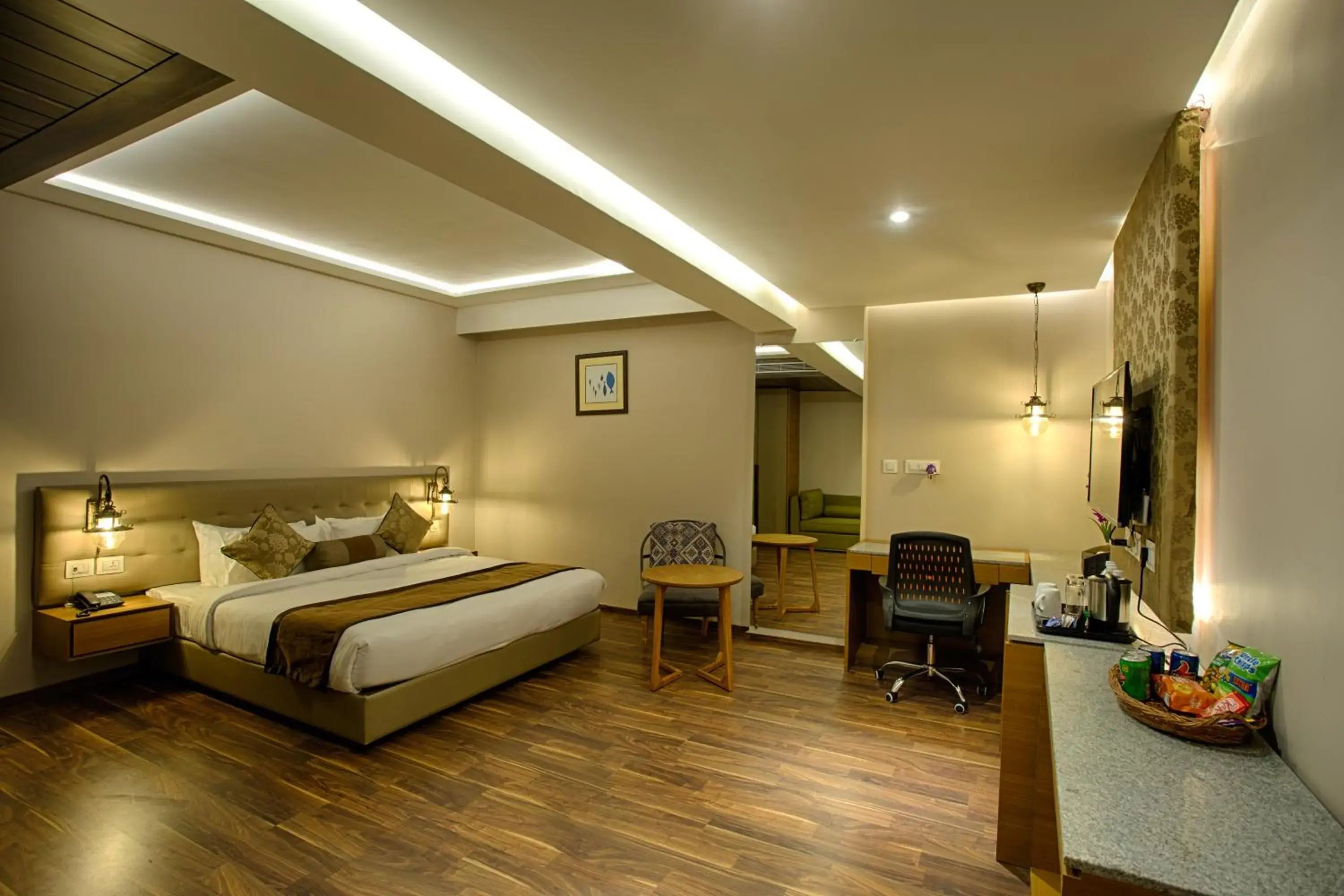 Photo of the whole room, Bed in Four Vedas Hotel & Resort Photo of the whole room, Bed in Four Vedas Hotel & Resort