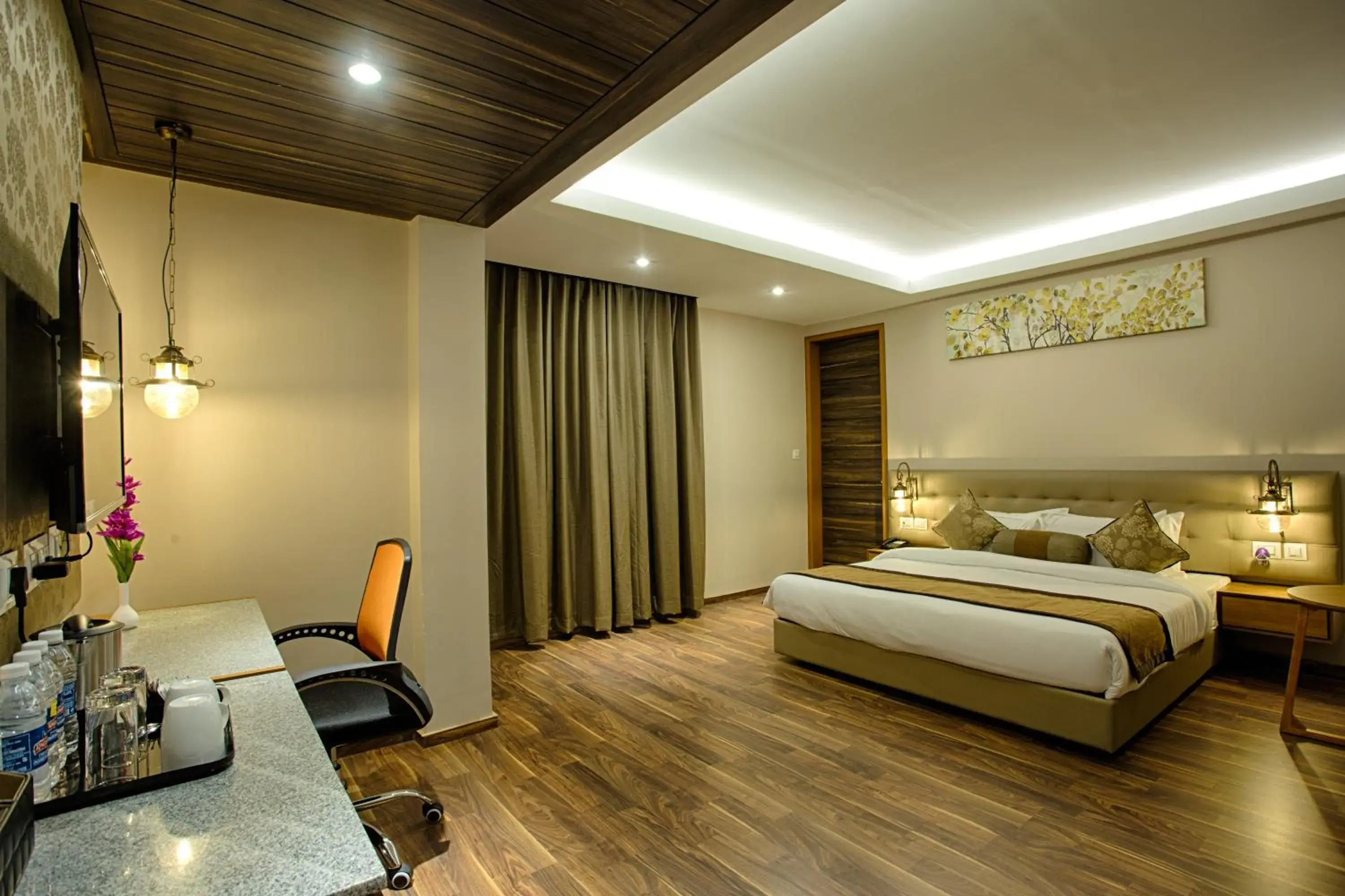 Photo of the whole room, Bed in Four Vedas Hotel & Resort Photo of the whole room, Bed in Four Vedas Hotel & Resort