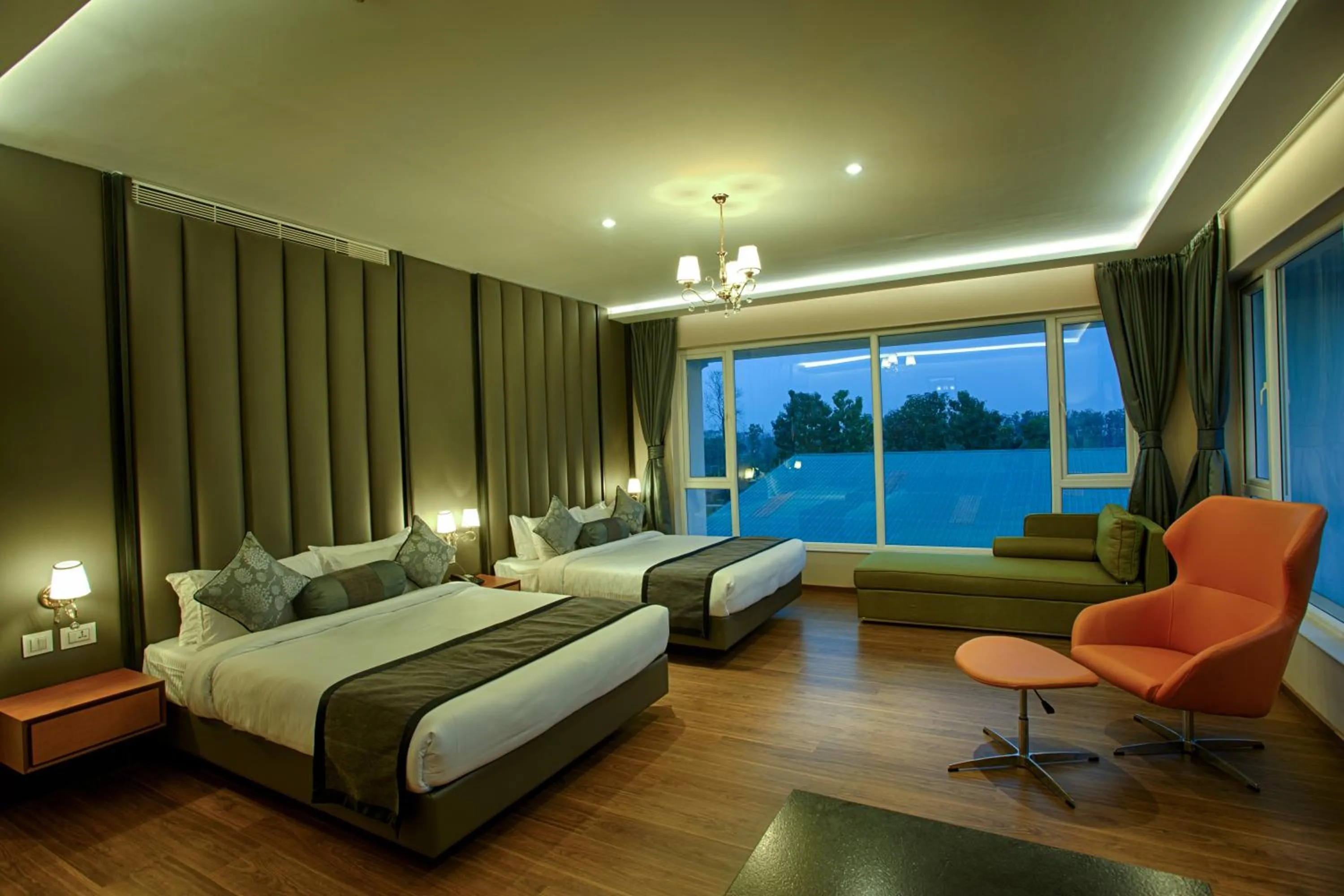 Photo of the whole room, Bed in Four Vedas Hotel & Resort