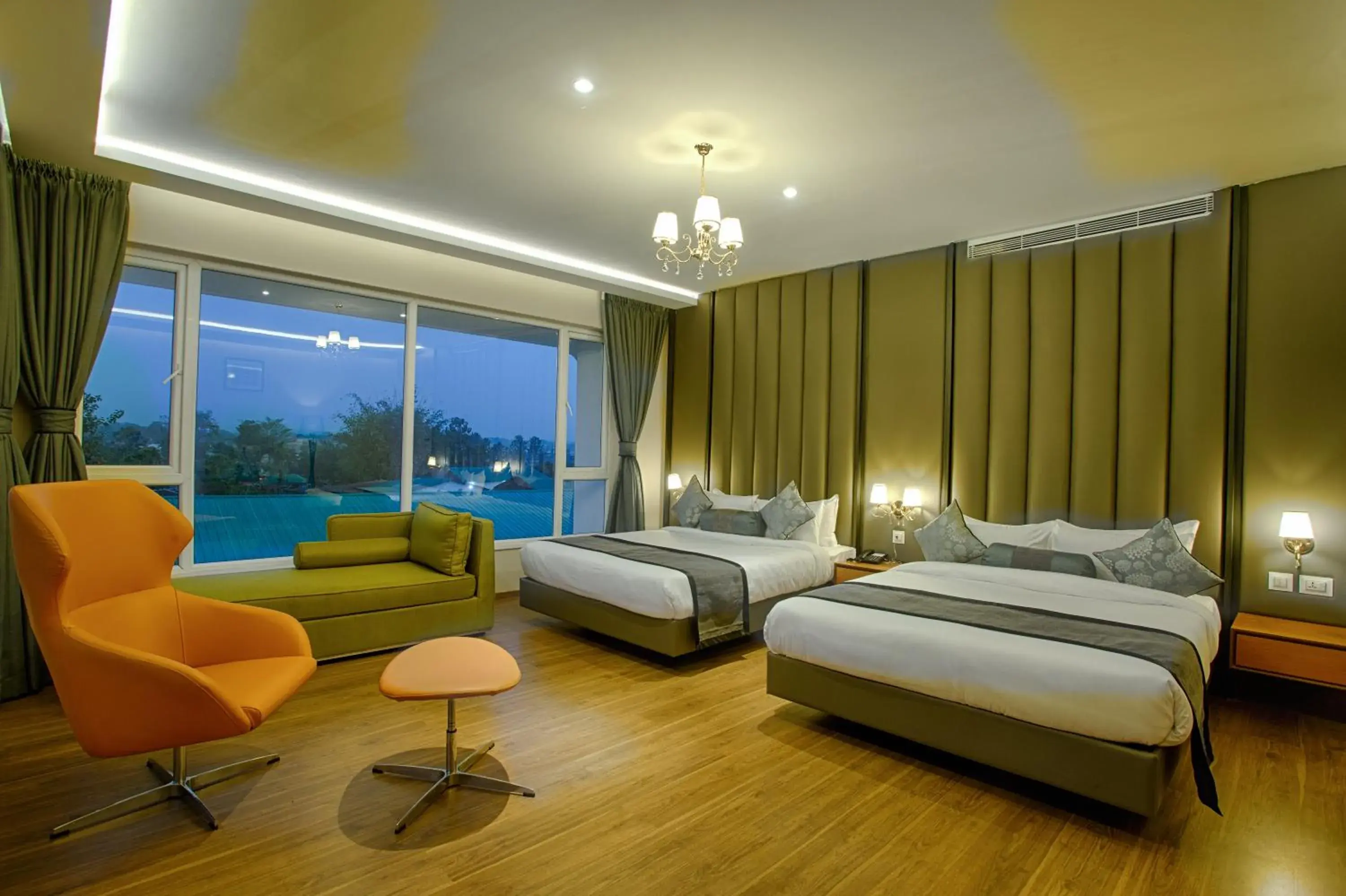 Photo of the whole room, Bed in Four Vedas Hotel & Resort Photo of the whole room, Bed in Four Vedas Hotel & Resort