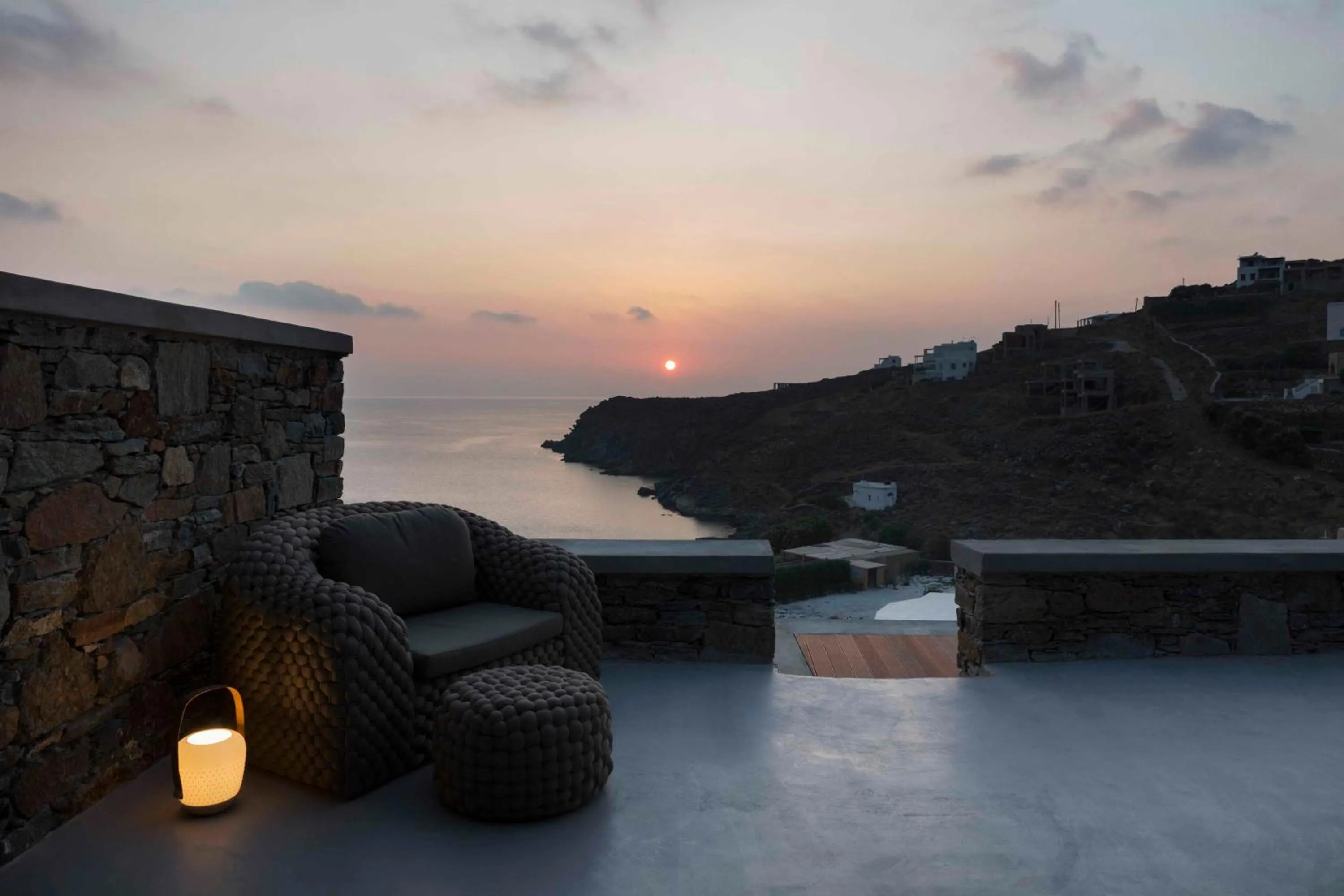 Balcony/Terrace in Phos Villas Tinos