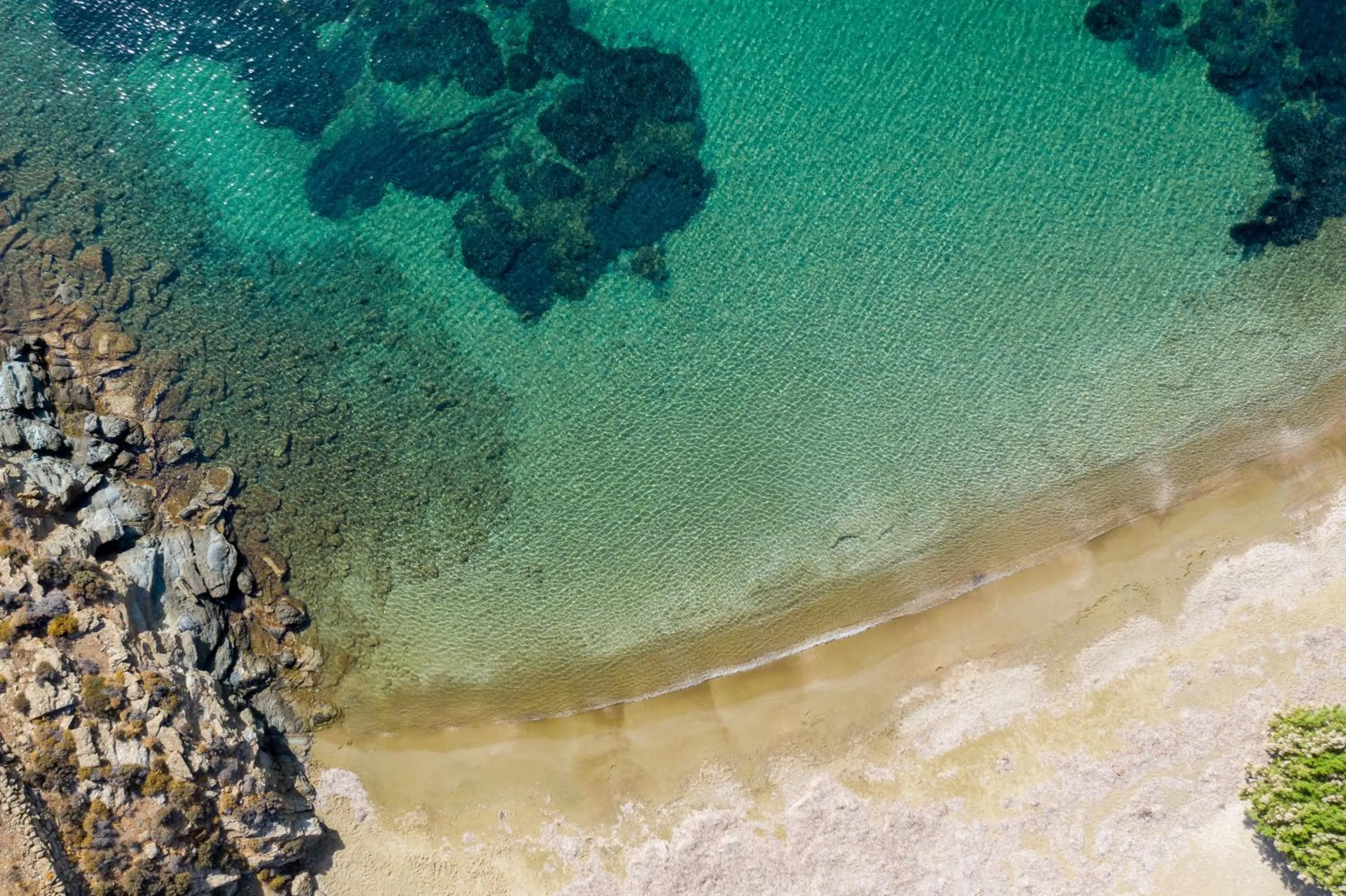 Beach in Phos Villas Tinos