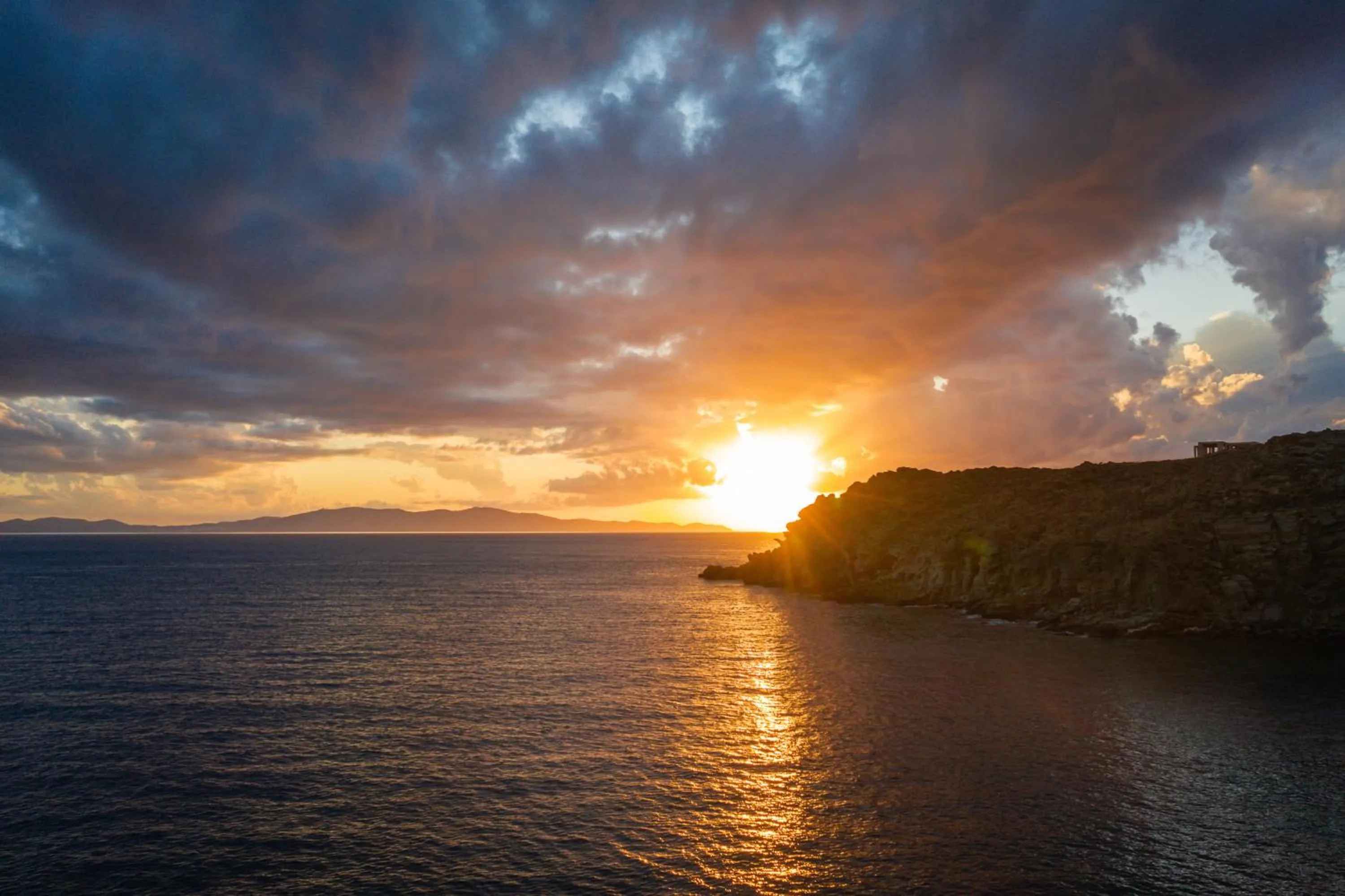Beach in Phos Villas Tinos