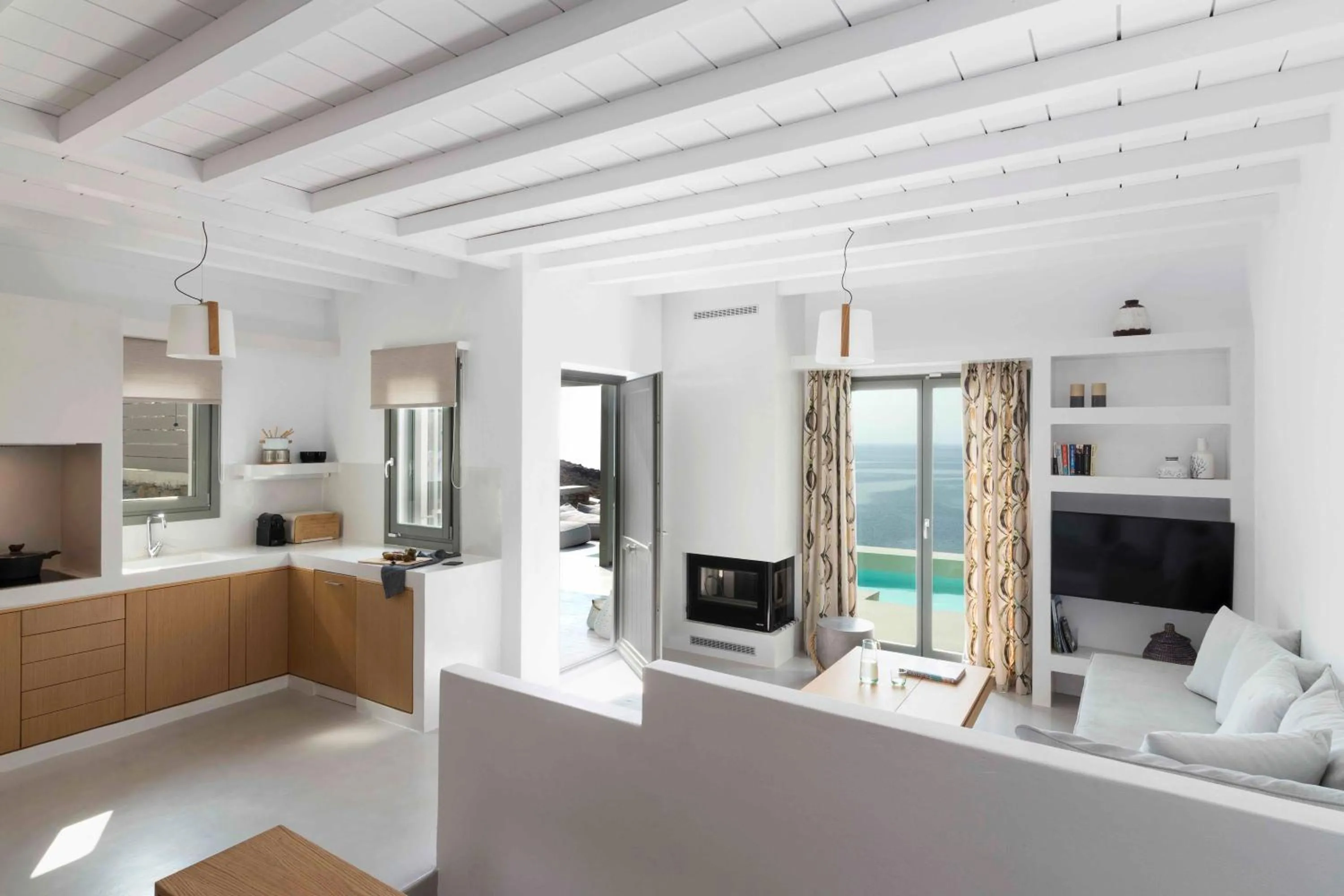 TV and multimedia in Phos Villas Tinos