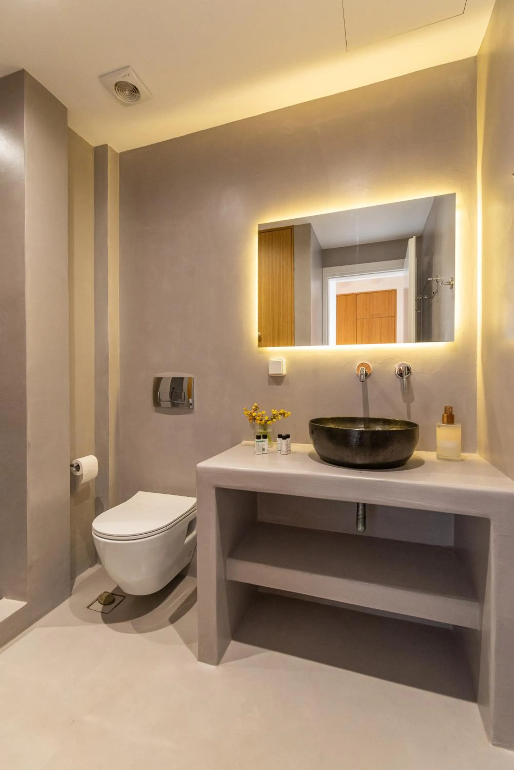 Toilet in Phos Villas Tinos