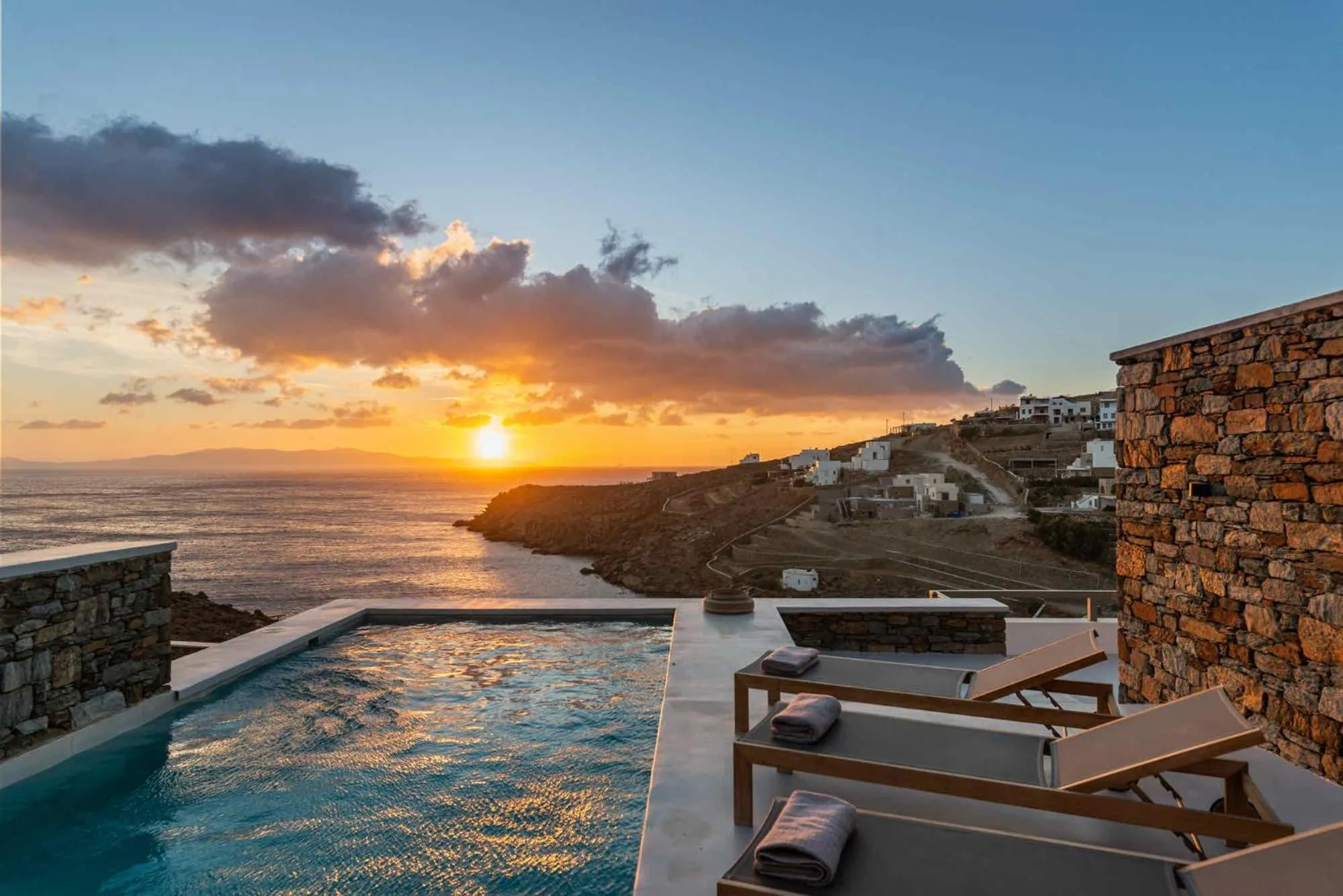 Sea view in Phos Villas Tinos